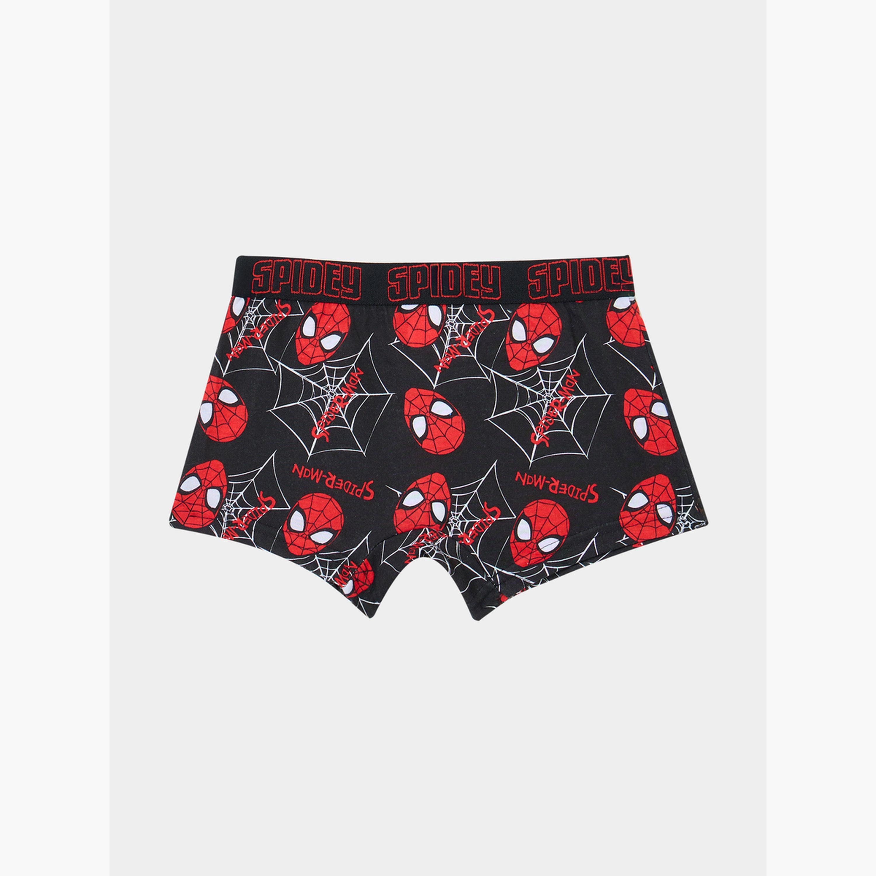 Styli Pack of 2 - Boys Spider-Man Print Briefs-boys-clothing-innerwear-image-3