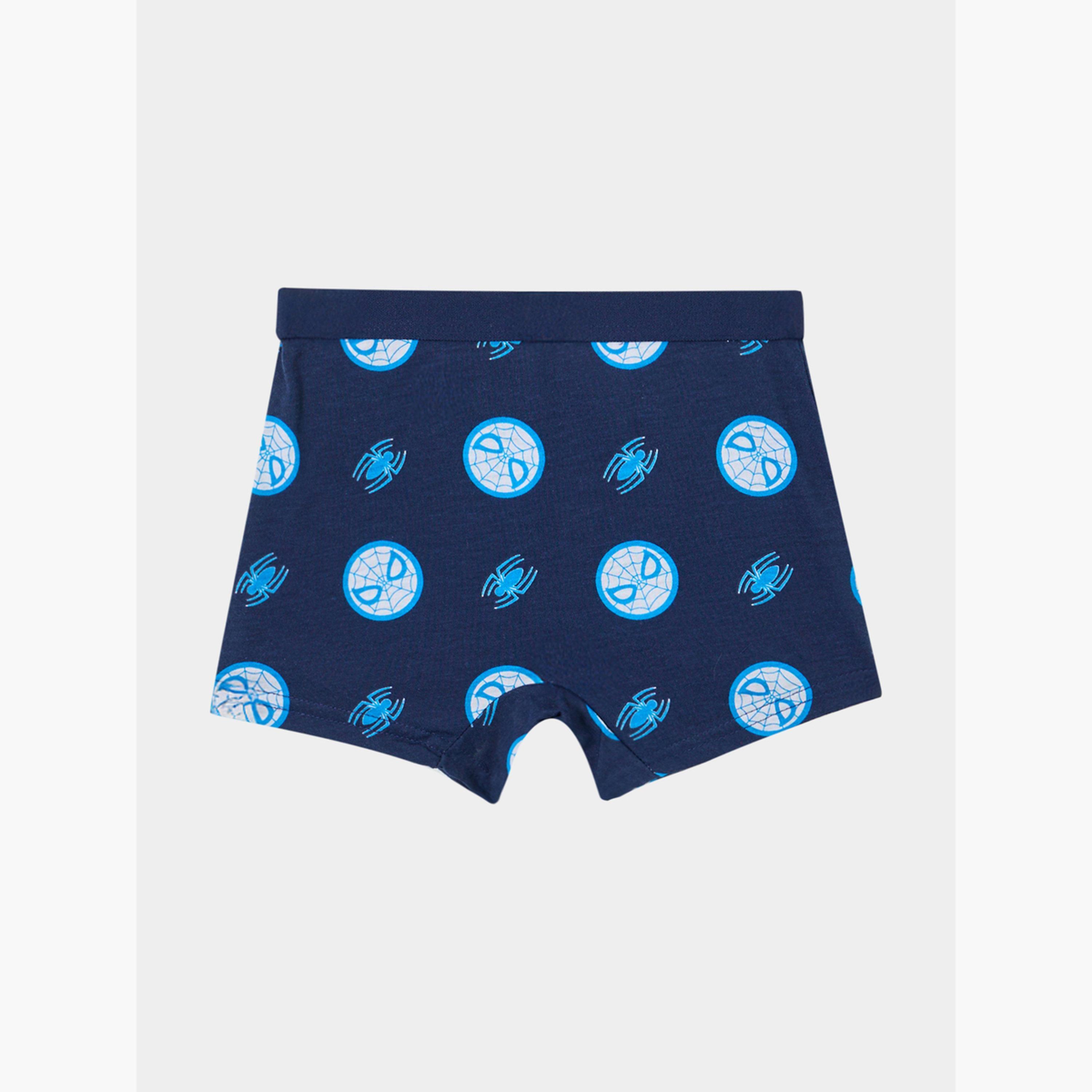 Styli Pack of 2 - Boys Spider-Man Print Briefs-boys-clothing-innerwear-image-3