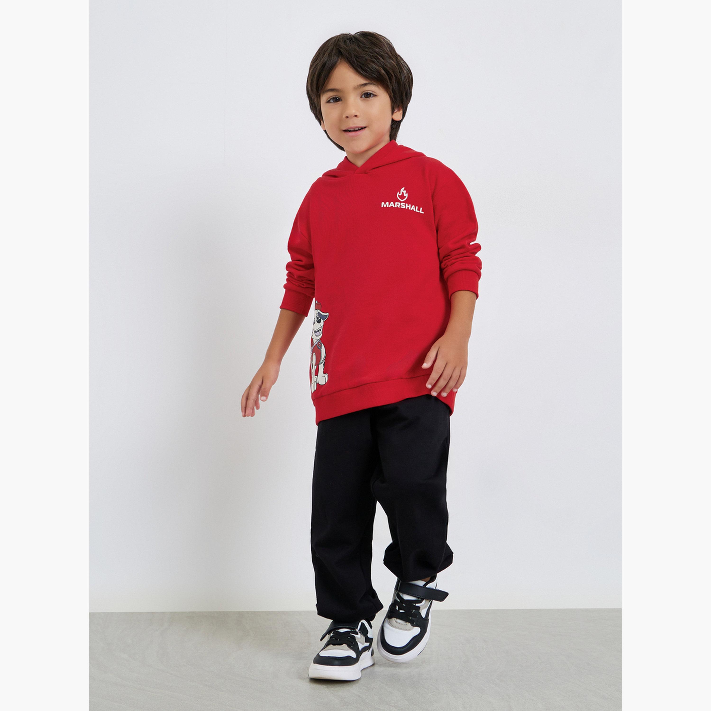 هودي قطني بطبعة باو باترول-boys-clothing-sweatshirts-image-2