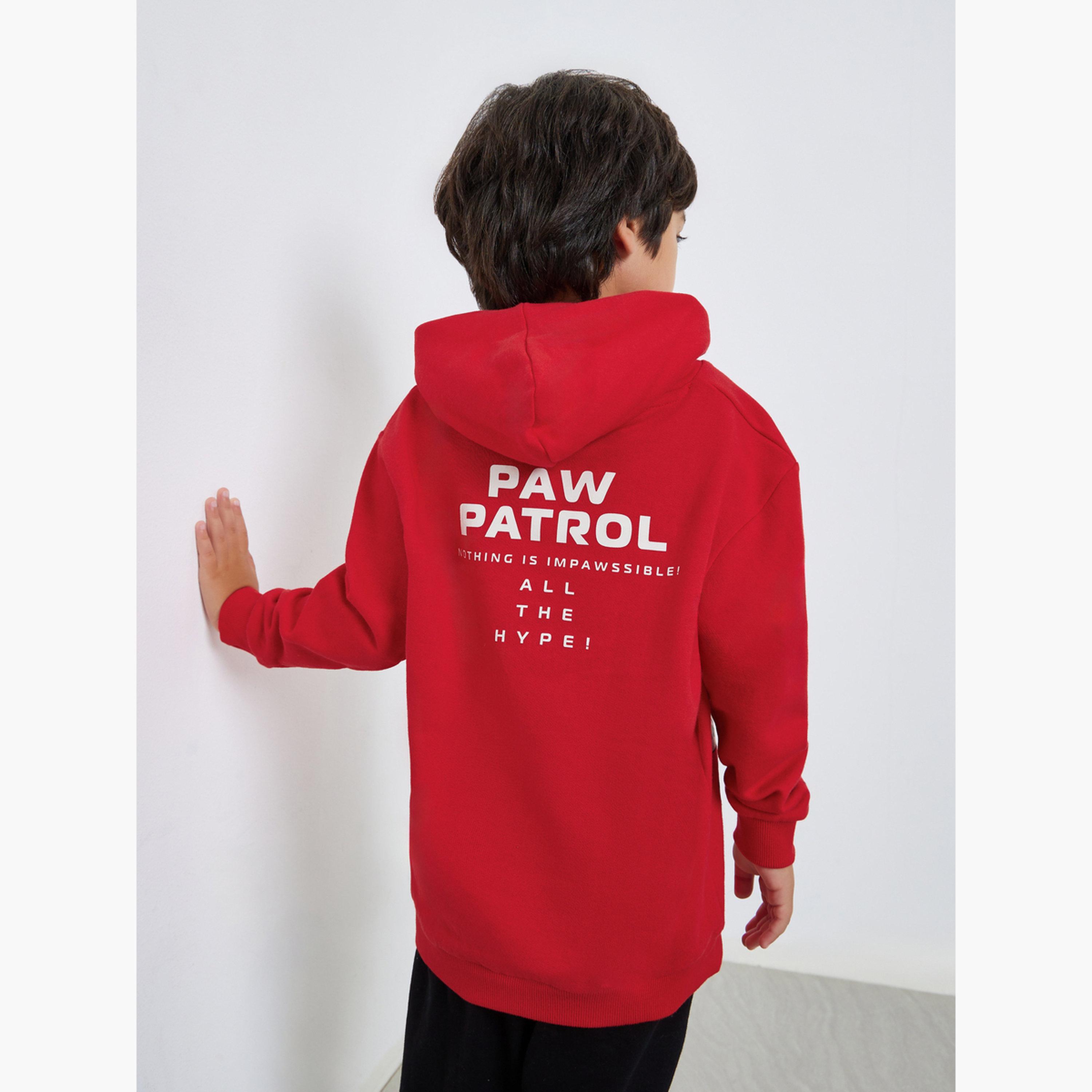 هودي قطني بطبعة باو باترول-boys-clothing-sweatshirts-image-3