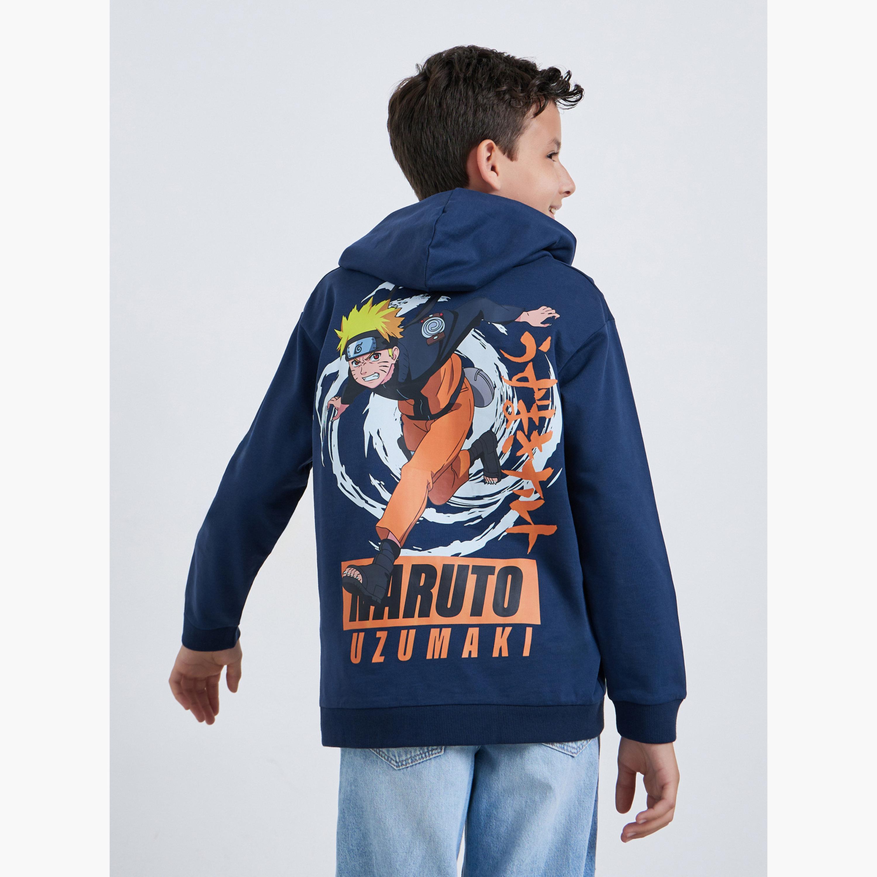 هودي قطني بطبعة جرافيك ناروتو-boys-clothing-sweatshirts-image-3