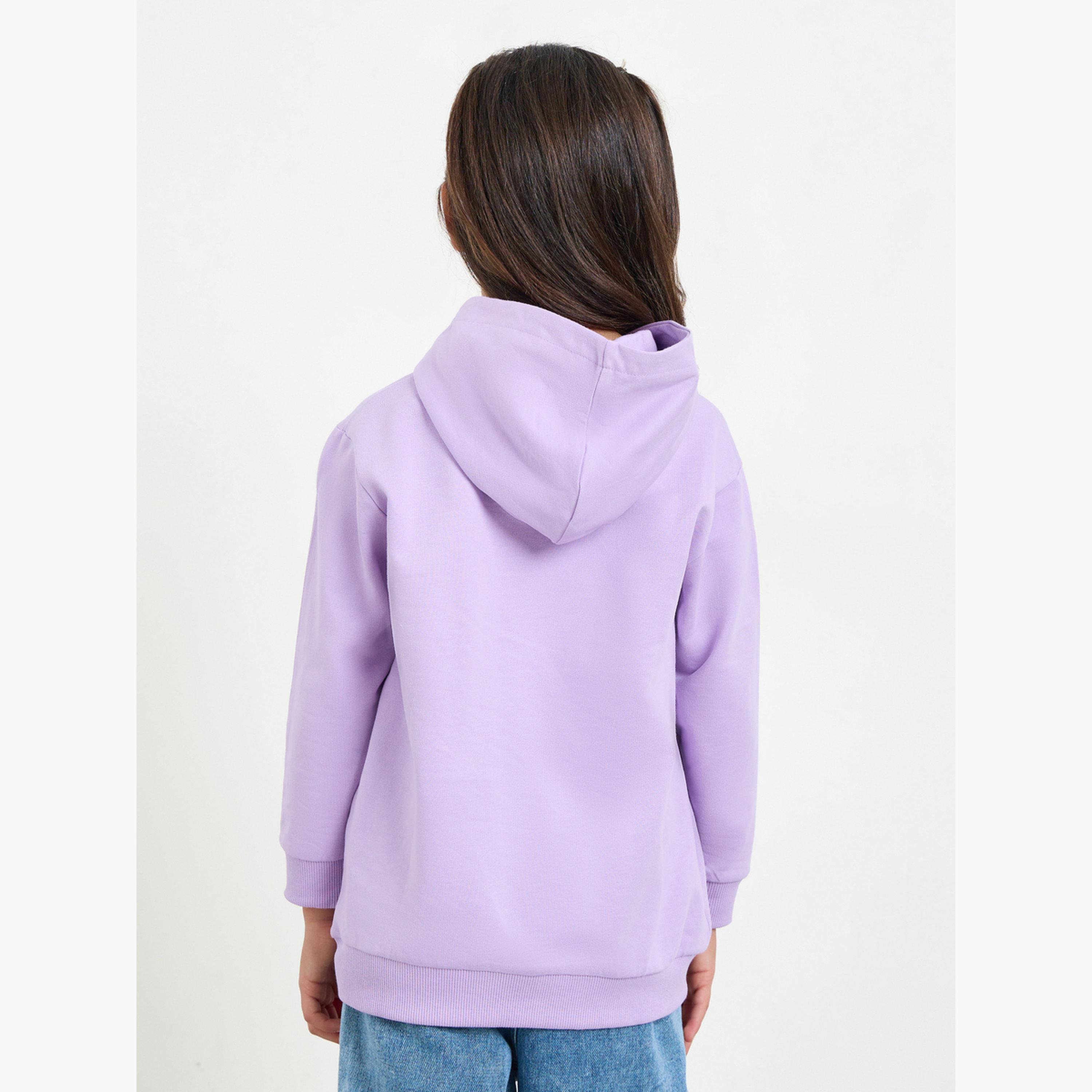 هودي بطبعة سنوبي-girls-clothing-sweatshirts-image-4