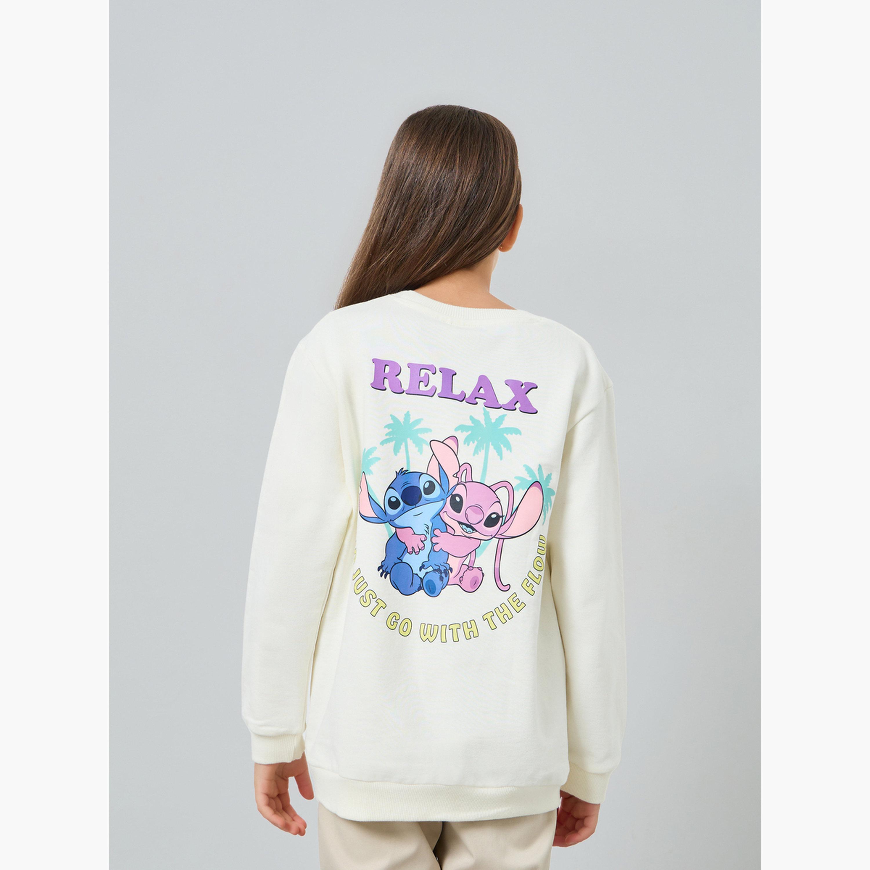 Styli Teens Lilo and Stitch Graphic Sweatshirt-girls-clothing-sweatshirts-image-5