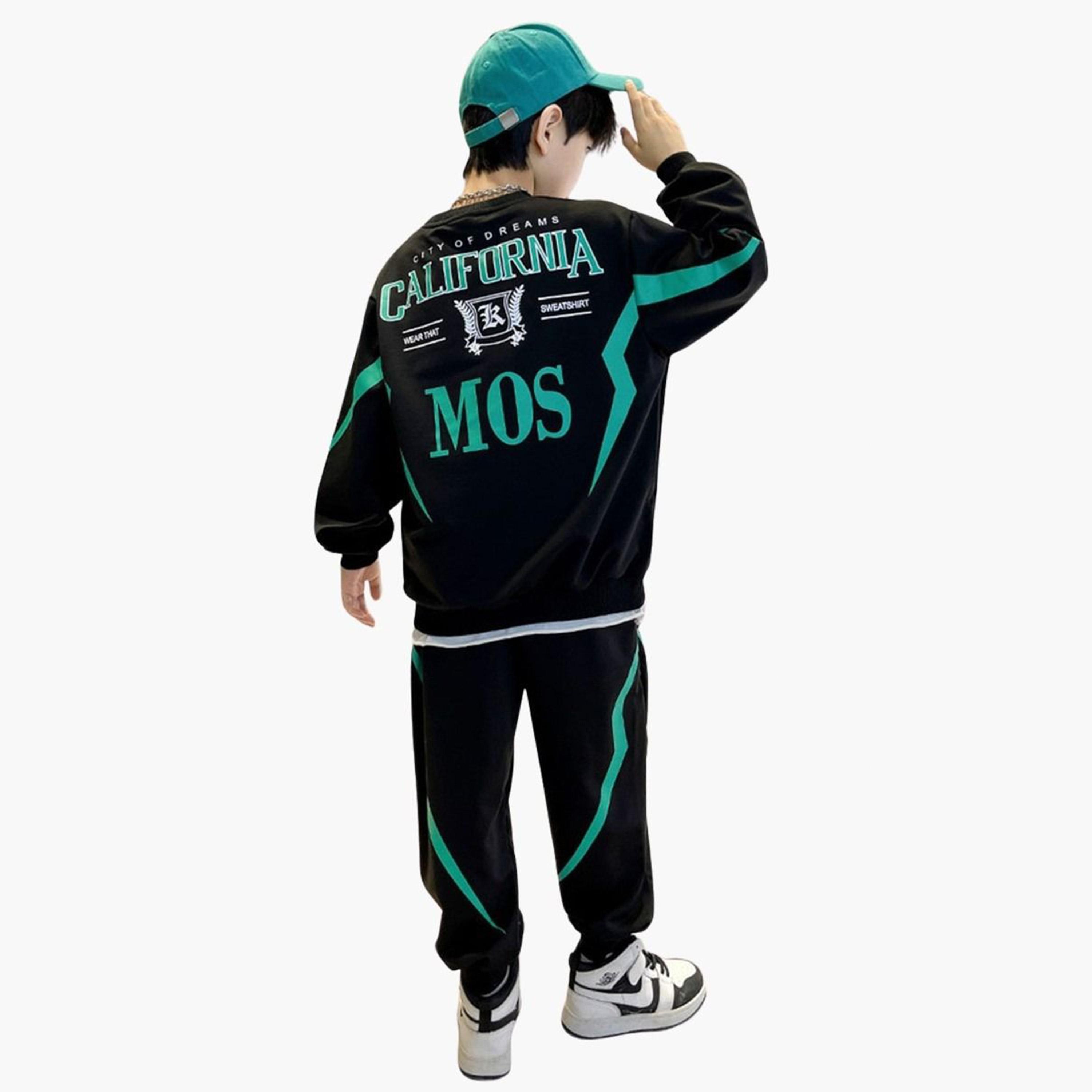 Take Two Teens Black Printed Sweatshirt and Joggers Set-boys-clothing-setsandcoords-image-5