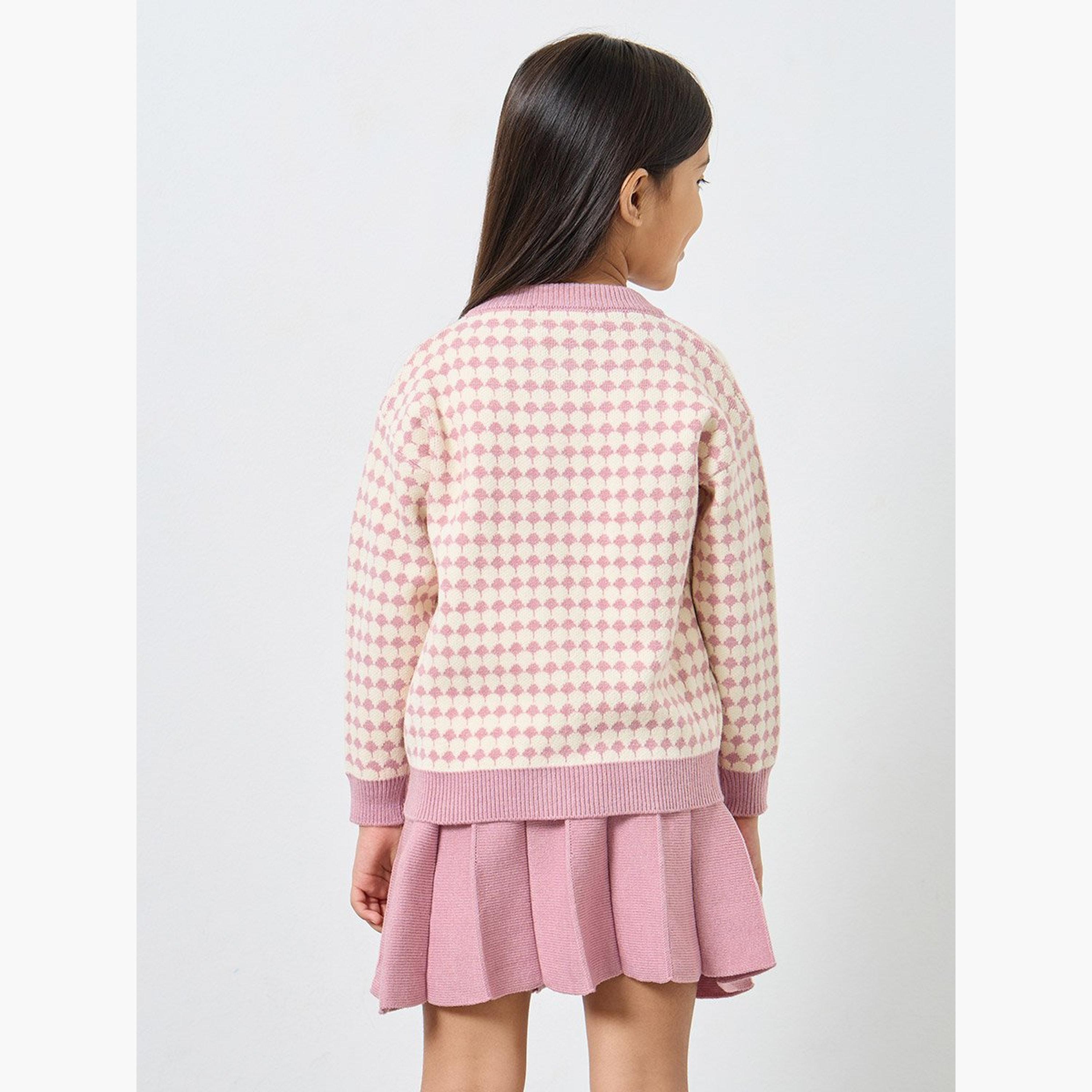 مجموعة من بلوزة وكارديجان بتفاصيل محبوكة-girls-clothing-setsandcoords-image-5