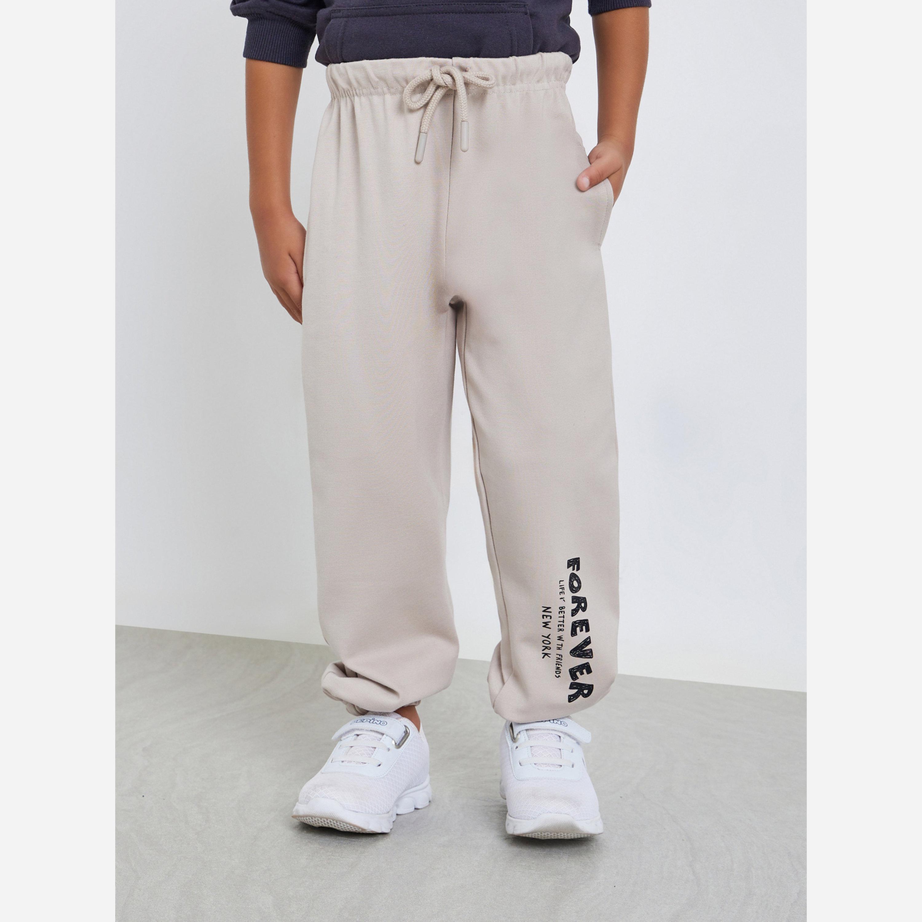 ستايلي - بنطال رياضي طبعة للأولاد رباط-boys-clothing-bottoms-joggersandtrackpants-image-1