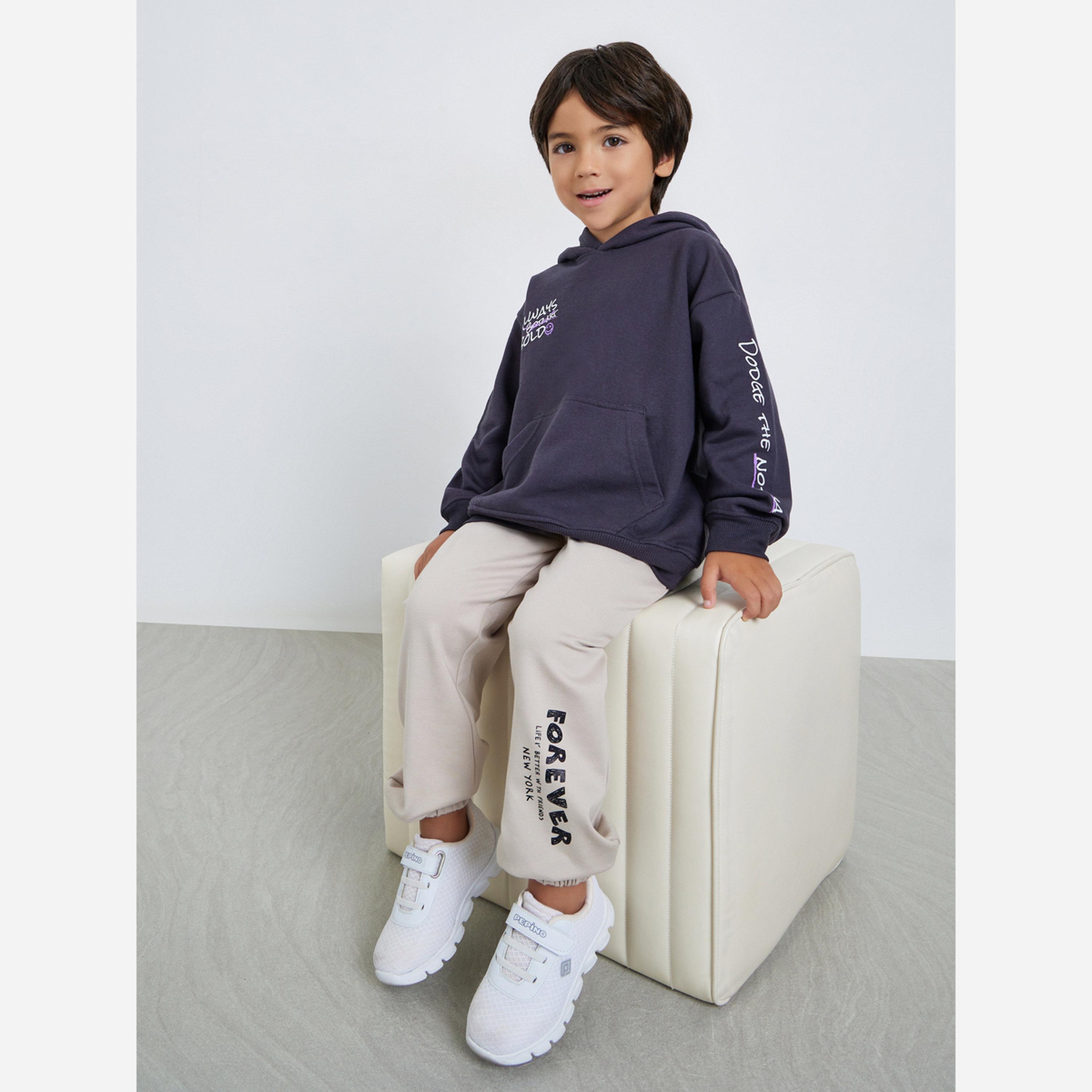 Styli Boys Printed Joggers with Drawstring-boys-clothing-bottoms-joggersandtrackpants-image-2