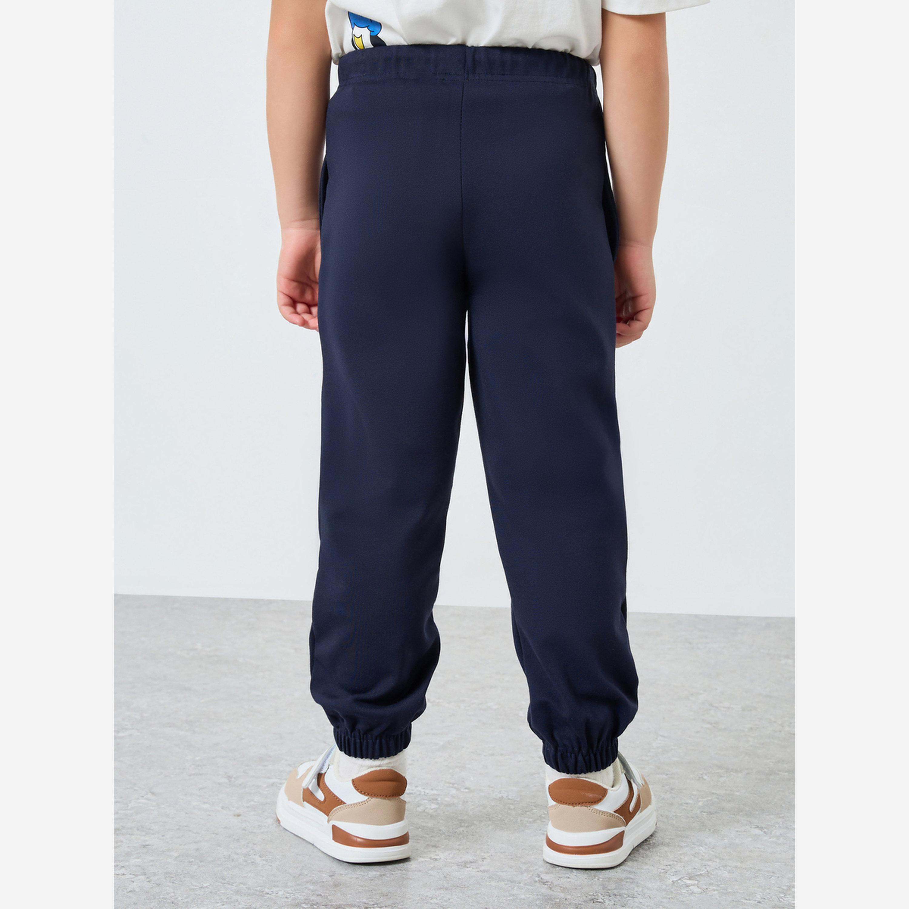 ستايلي - بنطال رياضي بطبعة للأولاد بأساور مطاطية-boys-clothing-bottoms-joggersandtrackpants-image-3