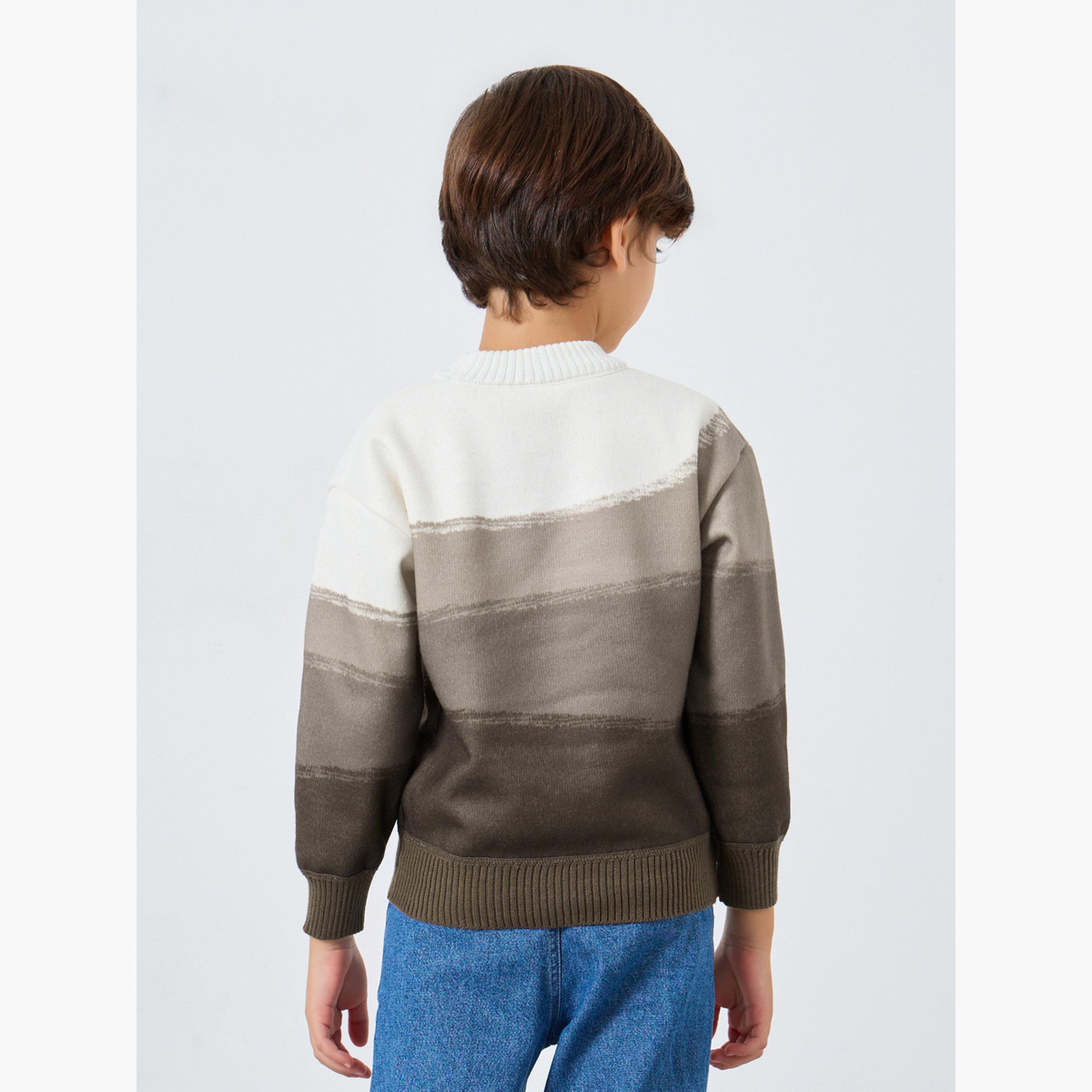 ستايلي - سترة مبطنة حرارياً بألوان متعددة-boys-clothing-jacketsandcoats-image-4
