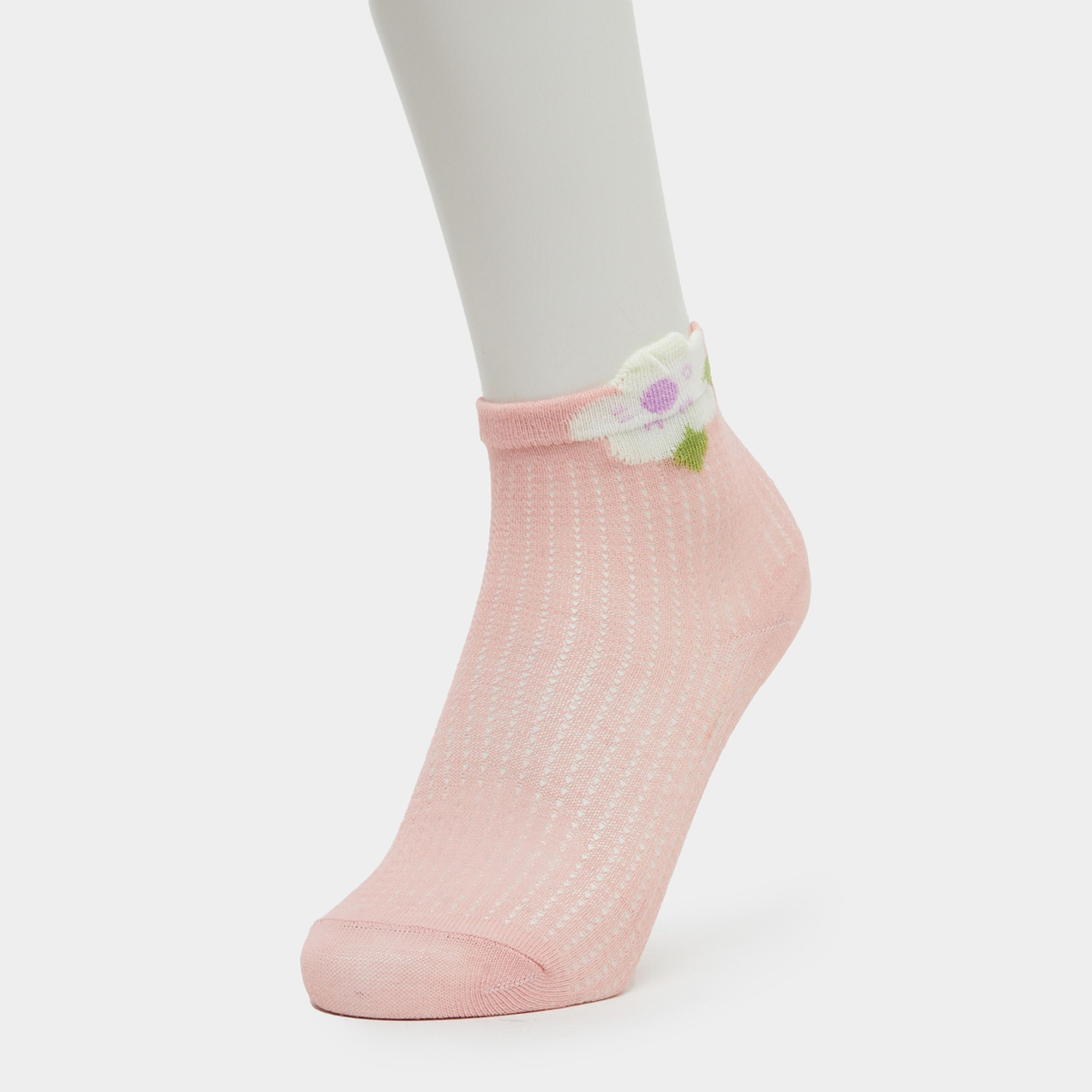 Styli Pack of 5 - Girls Flower Pattern Socks-girls-accessories-socks-image-4