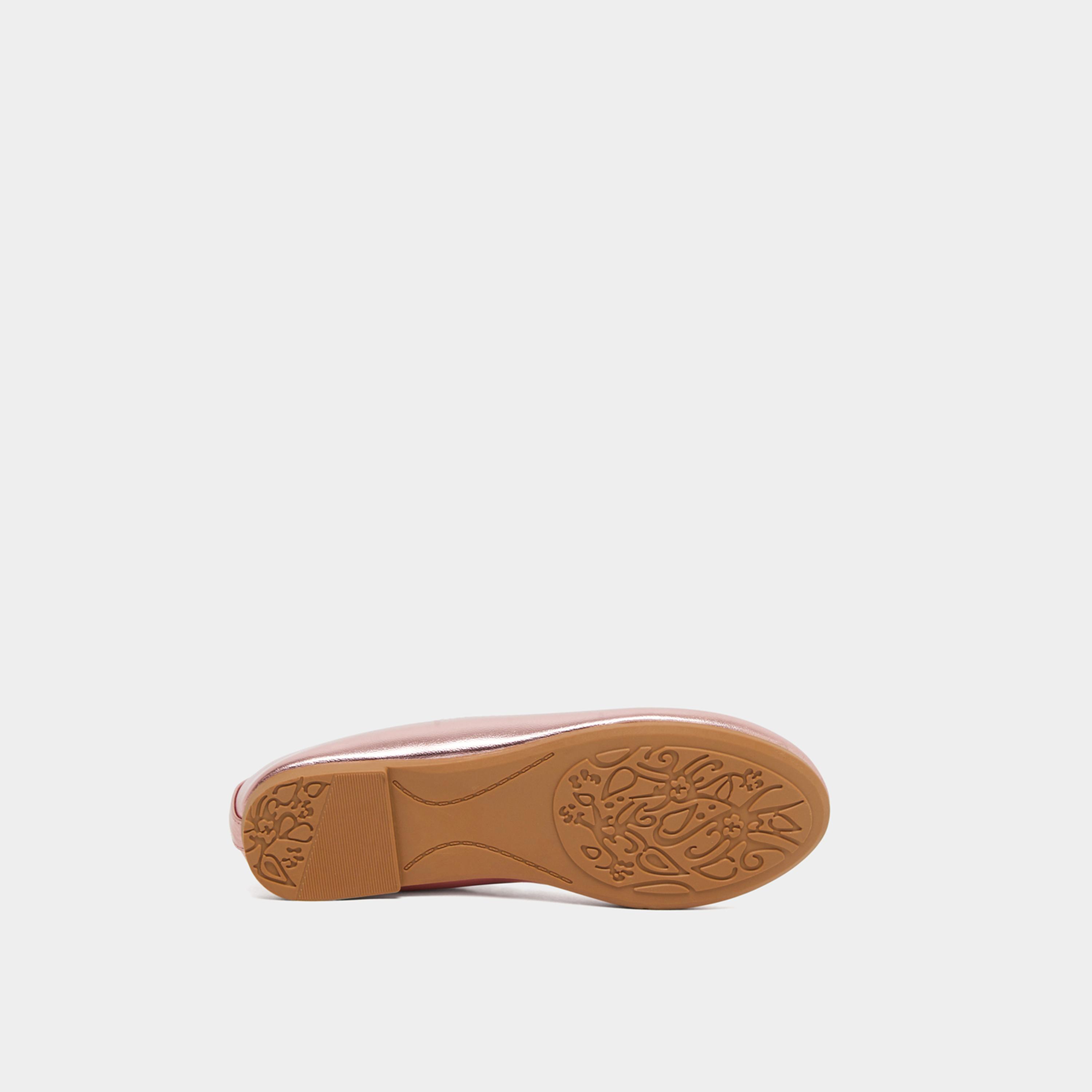 ستايلي - حذاء باليرينا برأس مستدير لامع للبنات-girls-shoes-ballerinas-image-6