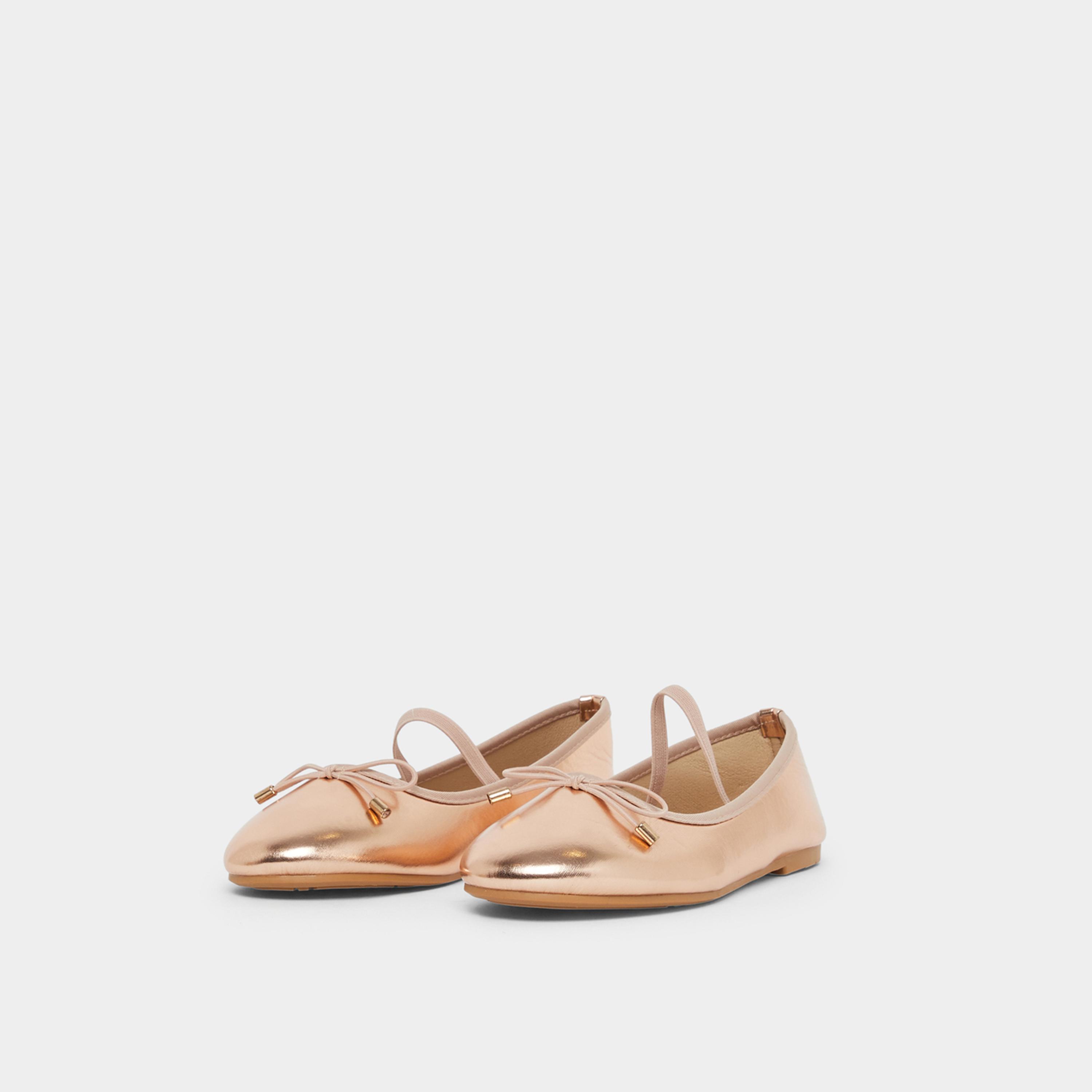 ستايلي - حذاء بالرينا بتفاصيل فيونكة للمراهقين-girls-shoes-ballerinas-image-1