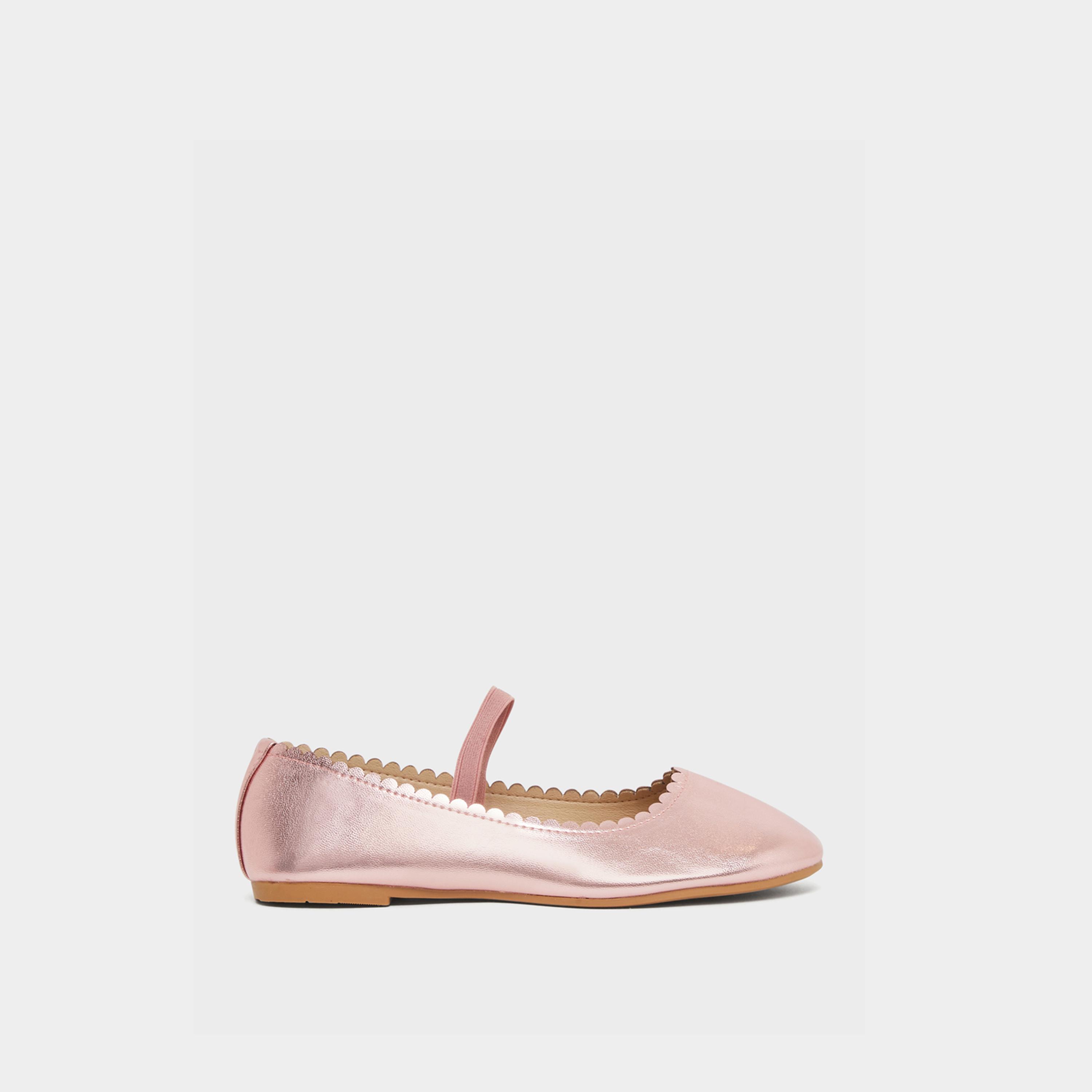 Styli Teens Patent Round Toe Ballerina Shoes-girls-shoes-ballerinas-image-2