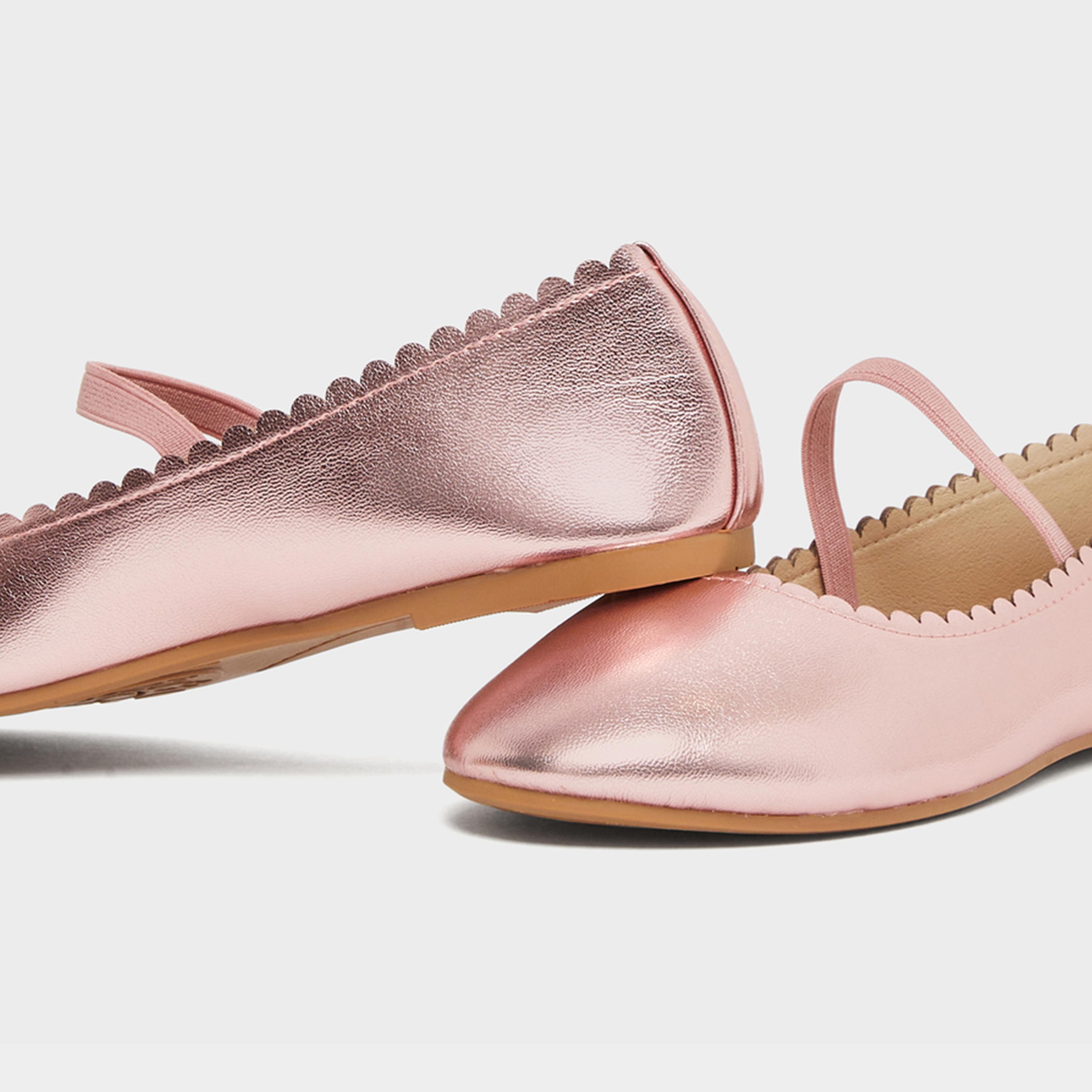 Styli Teens Patent Round Toe Ballerina Shoes-girls-shoes-ballerinas-image-3