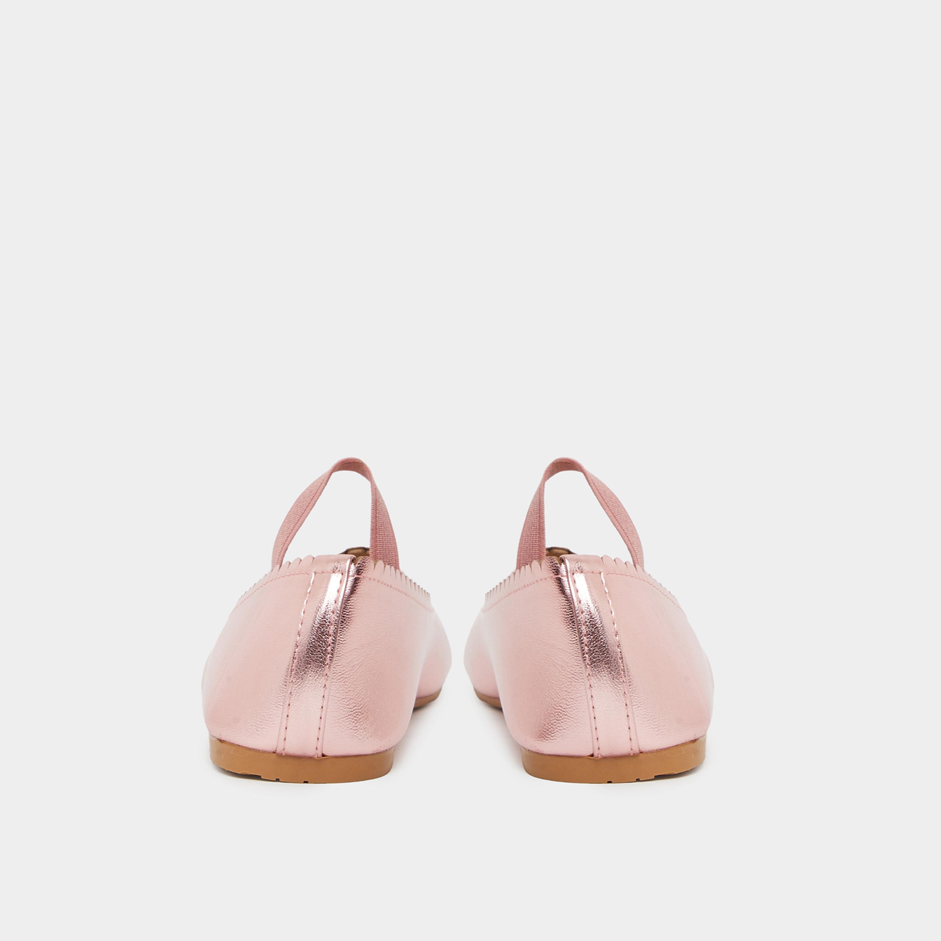 ستايلي - حذاء باليرينا برأس مستدير لامع للمراهقين-girls-shoes-ballerinas-image-4