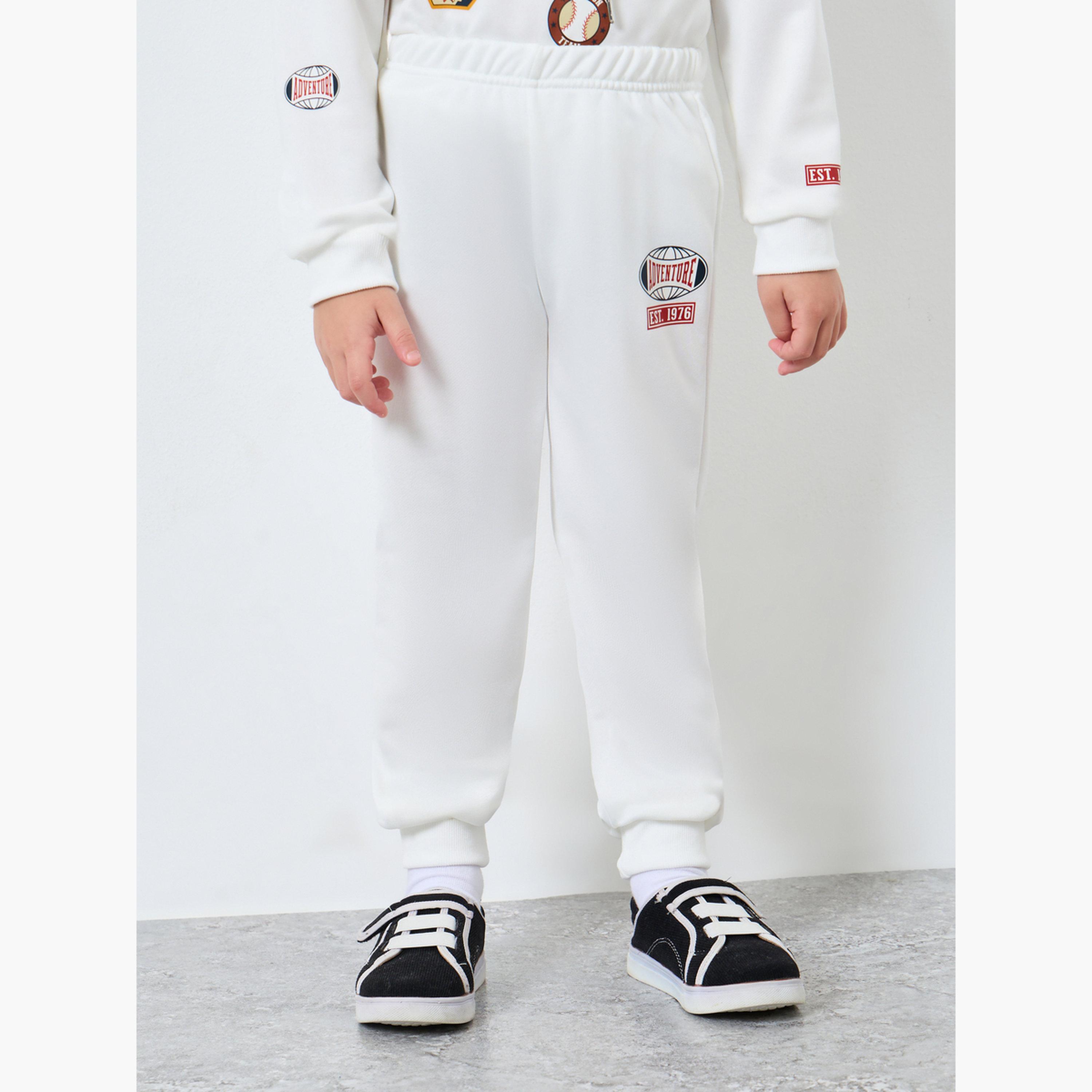 Styli Boys Off White Graphic Print Hoodie and Joggers Set-boys-clothing-setsandcoords-image-5