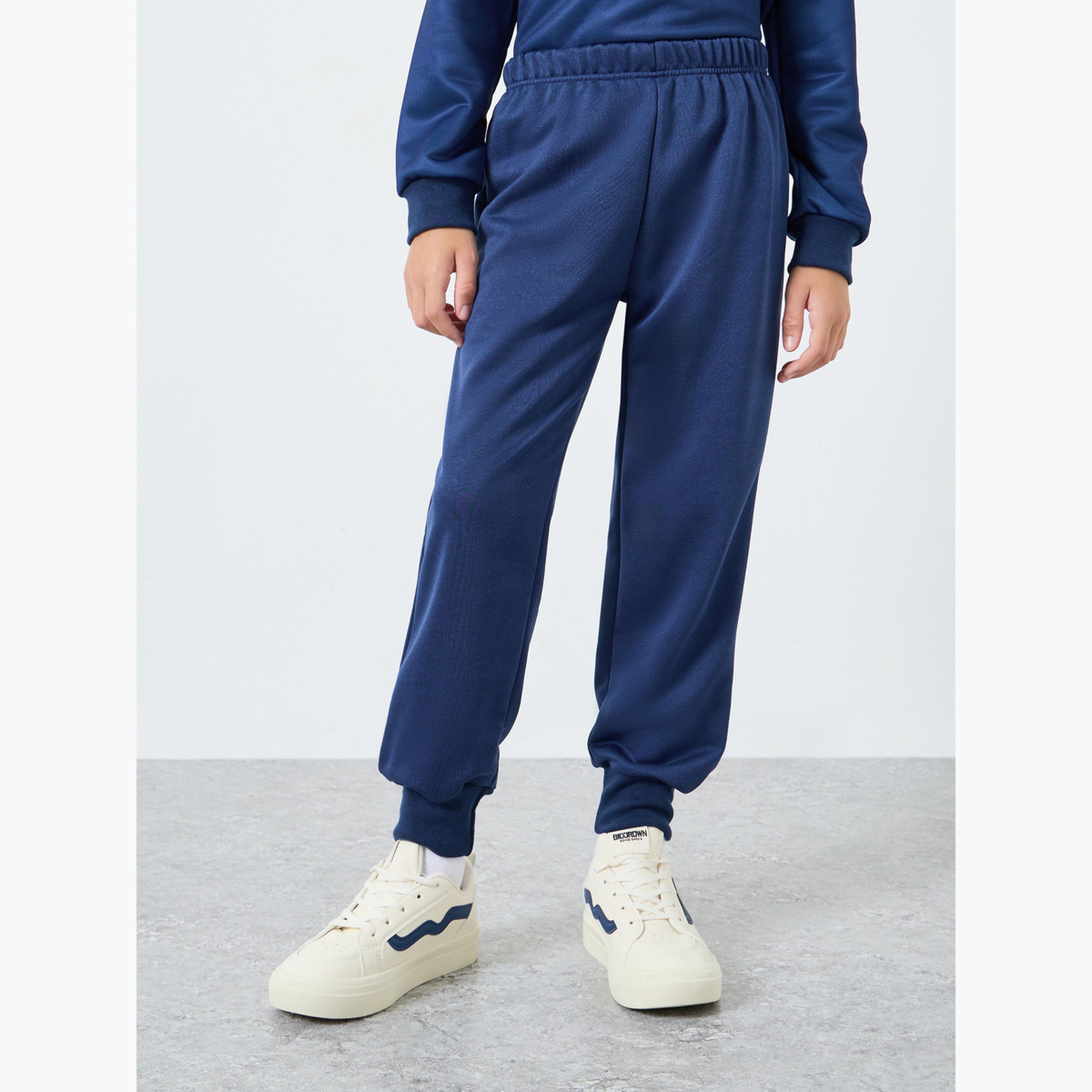 ستايلي - طقم هودي وبنطال رياضي لون أزرق للأولاد-boys-clothing-setsandcoords-image-5