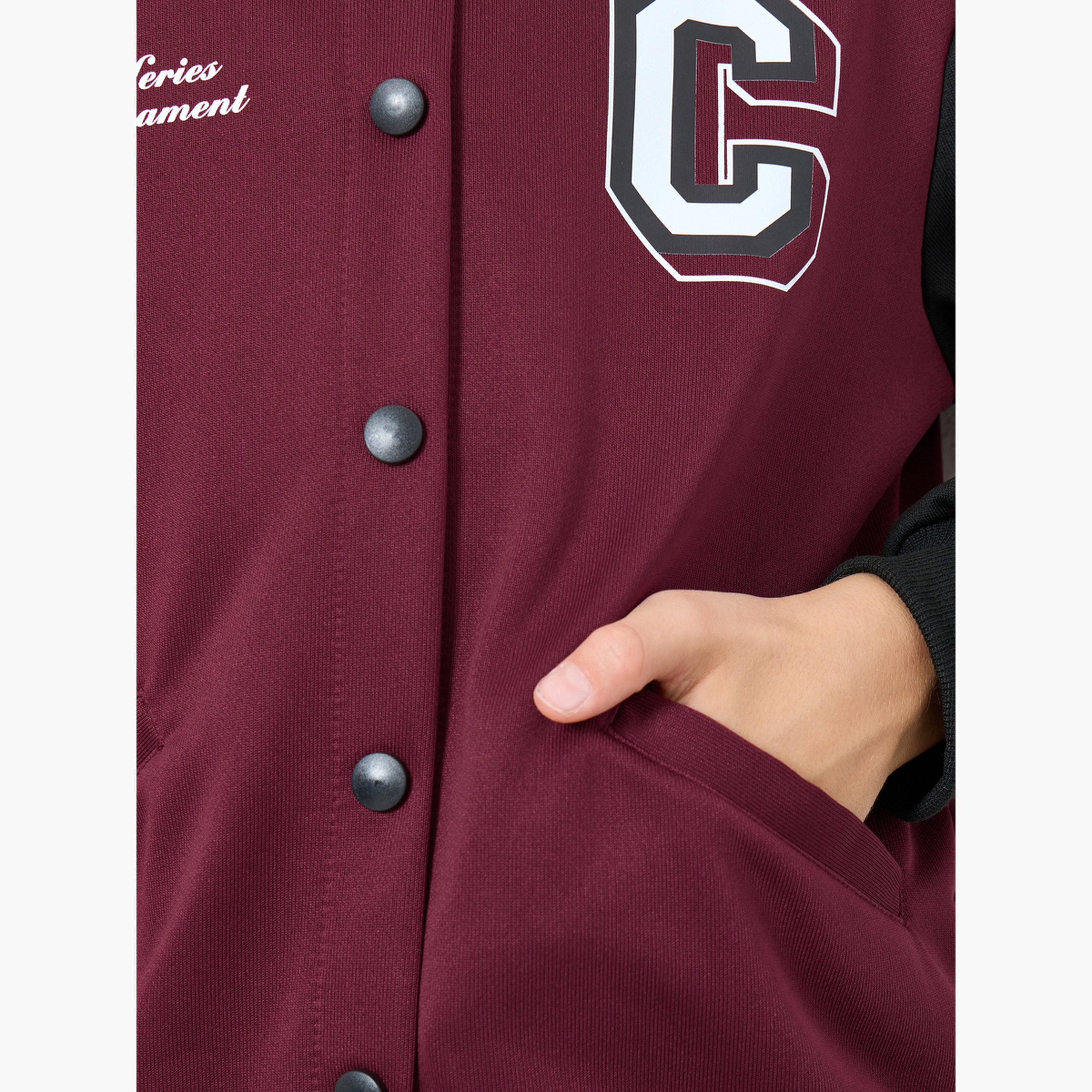 Styli Boys Teens Varsity Print Bomber Jacket and Joggers Set-boys-clothing-setsandcoords-image-3