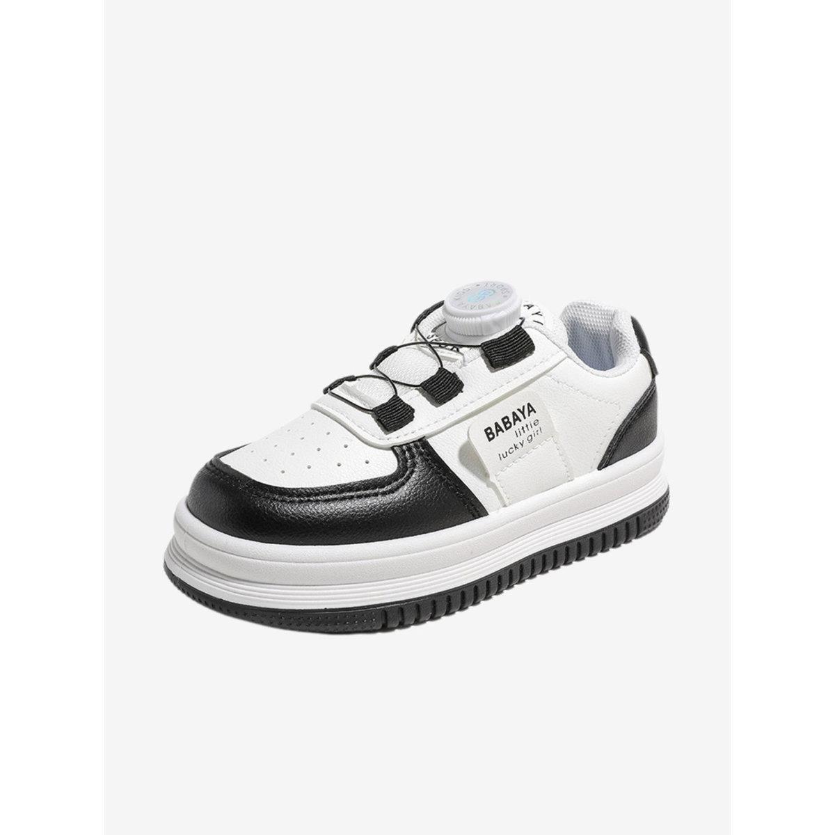 حذاء سنيكرز بتفاصيل ألواح ورباط مطاطي-boys-shoes-sneakers-image-2