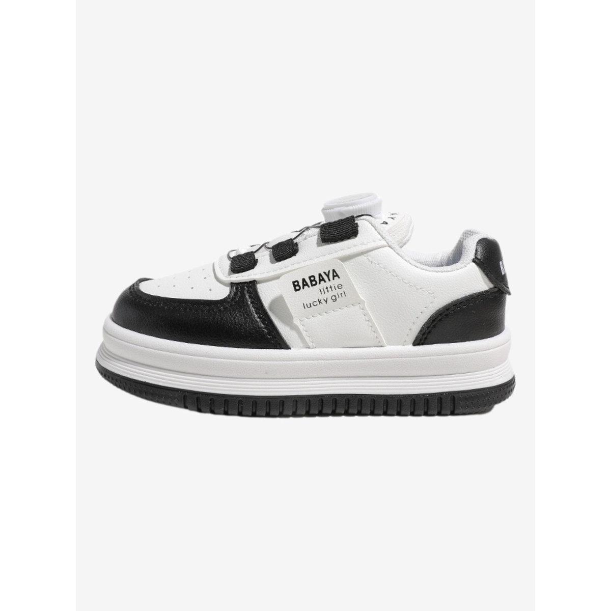 حذاء سنيكرز بتفاصيل ألواح ورباط مطاطي-boys-shoes-sneakers-image-4