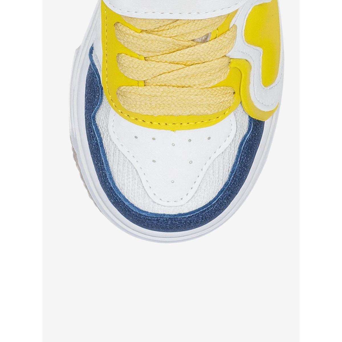 Babaya X Styli Heart Applique Color Block Sneakers-girls-shoes-sneakers-image-4