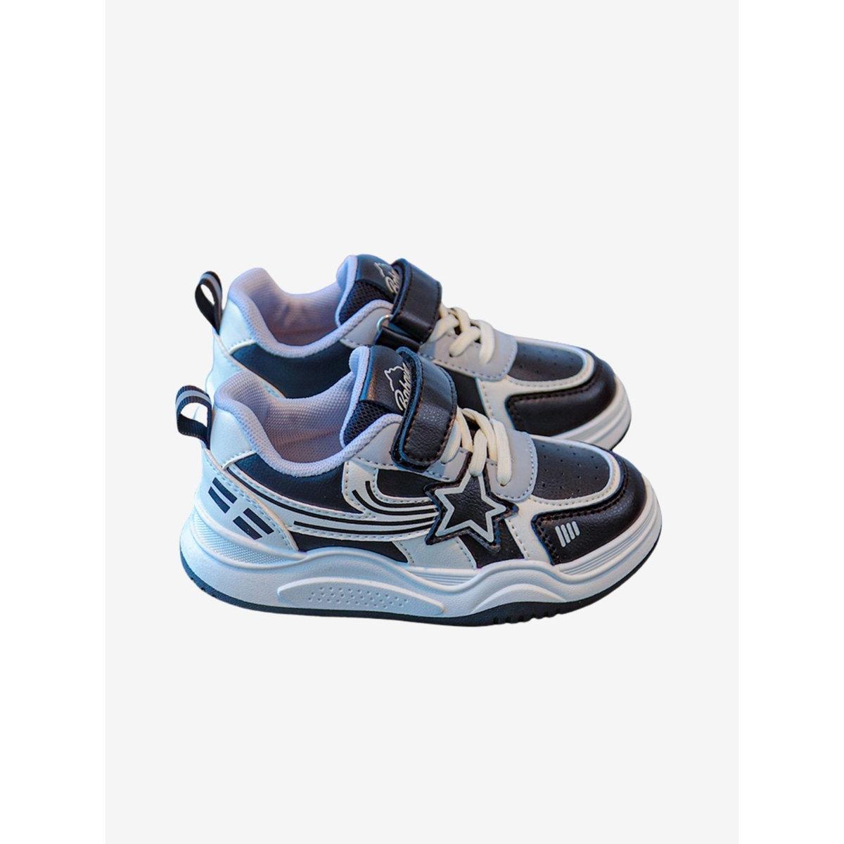 Babaya X Styli Star Applique Lace Up Sneakers-girls-shoes-sneakers-image-3