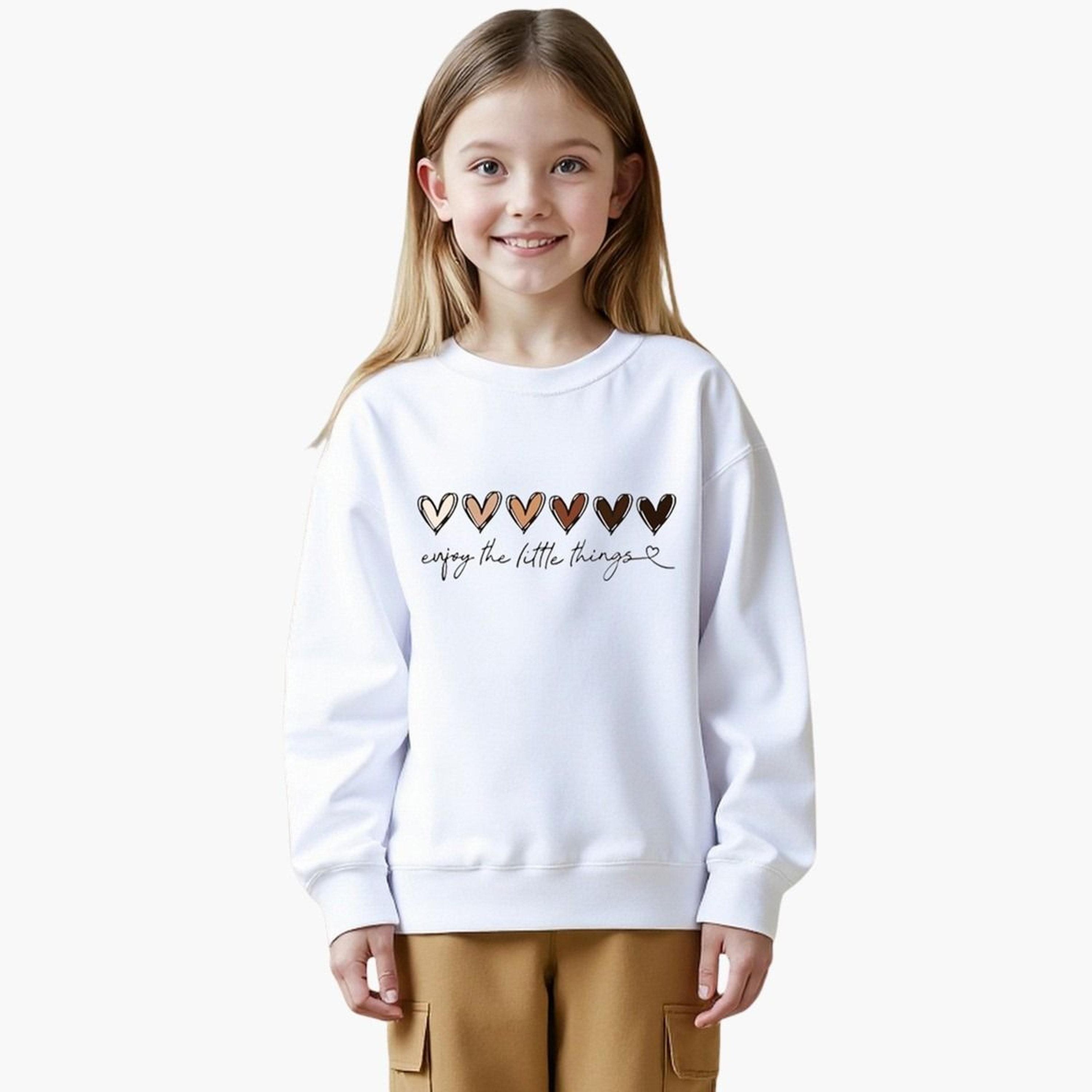Take Two Teens Heart Graphic Sweatshirt and Joggers Set-girls-clothing-setsandcoords-image-3