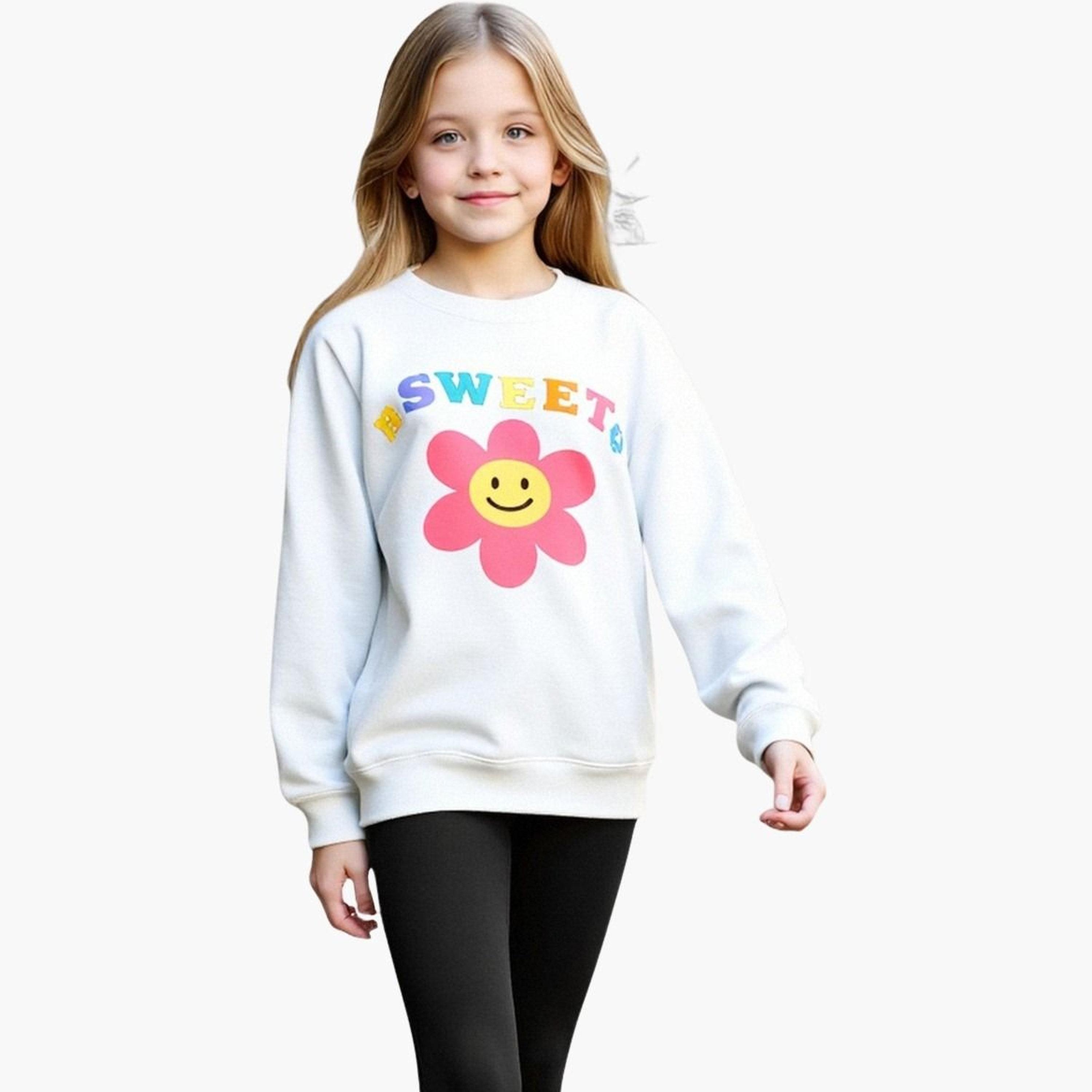 تيك تو - طقم سويت شيرت وبنطال ضيق للمراهقين-girls-clothing-setsandcoords-image-2