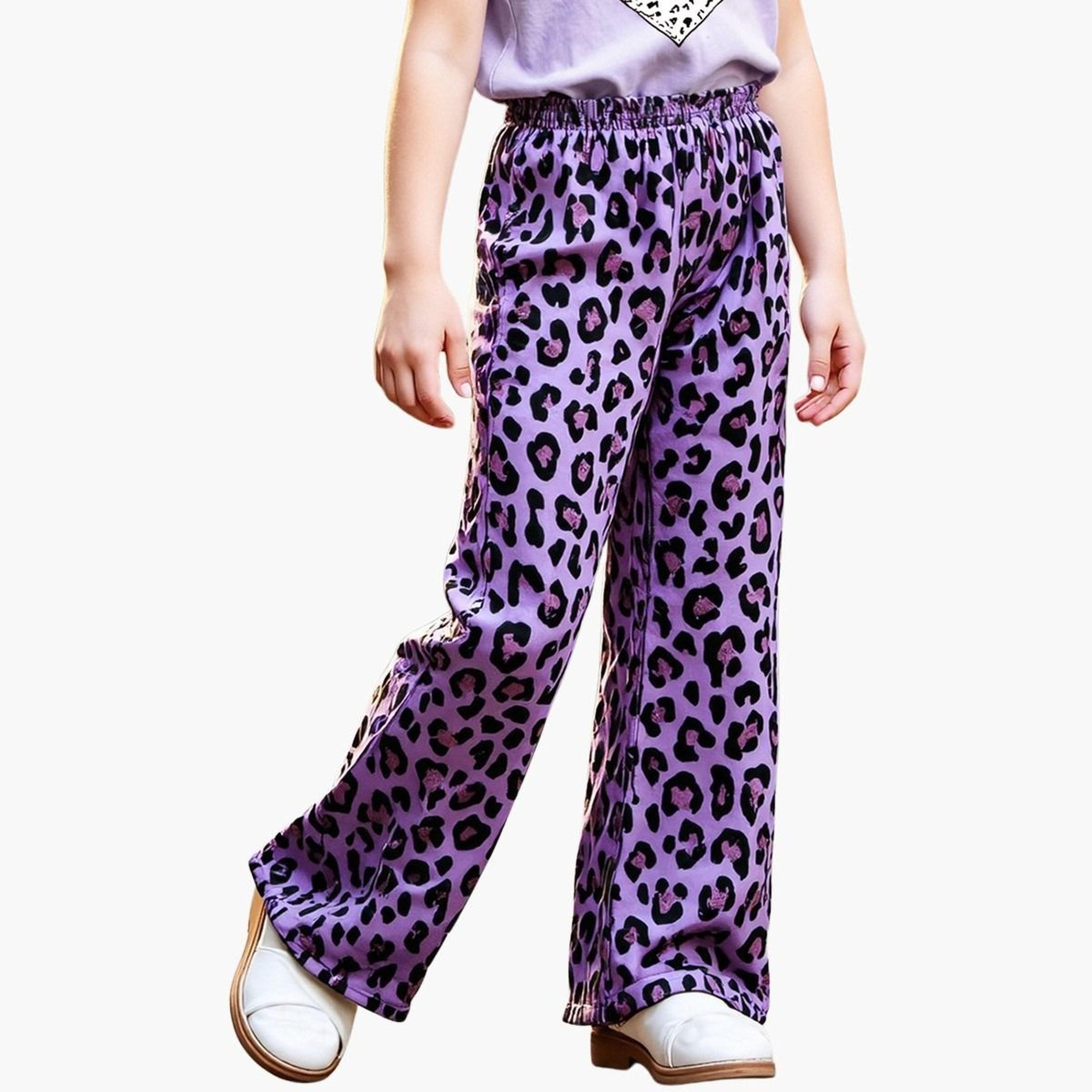 تيك تو - طقم تي شيرت وبنطال بطبعة حيوانية للمراهقين-girls-clothing-setsandcoords-image-5