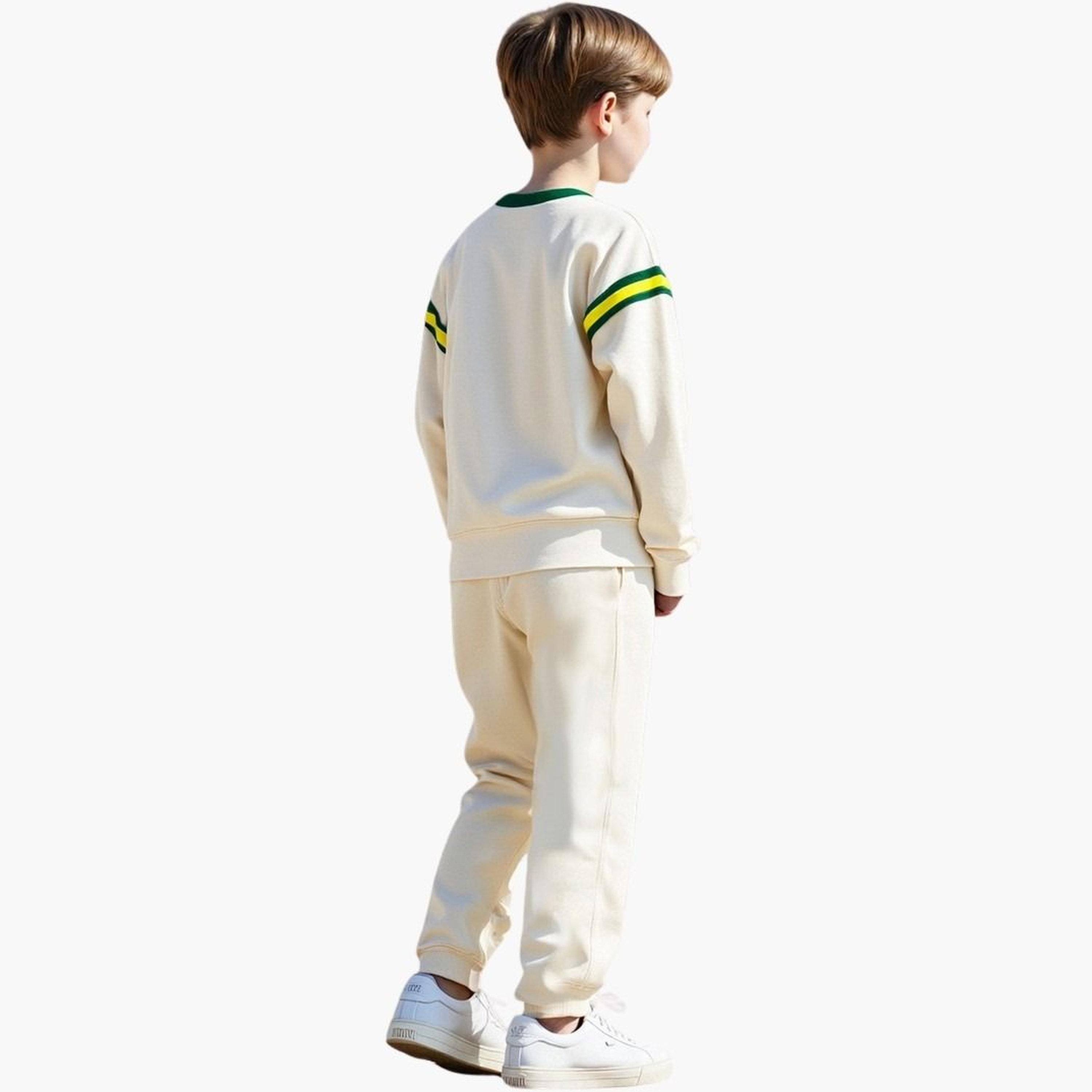 تيك تو - طقم سويت شيرت وبنطال رياضي كريمي للمراهقين-boys-clothing-setsandcoords-image-5