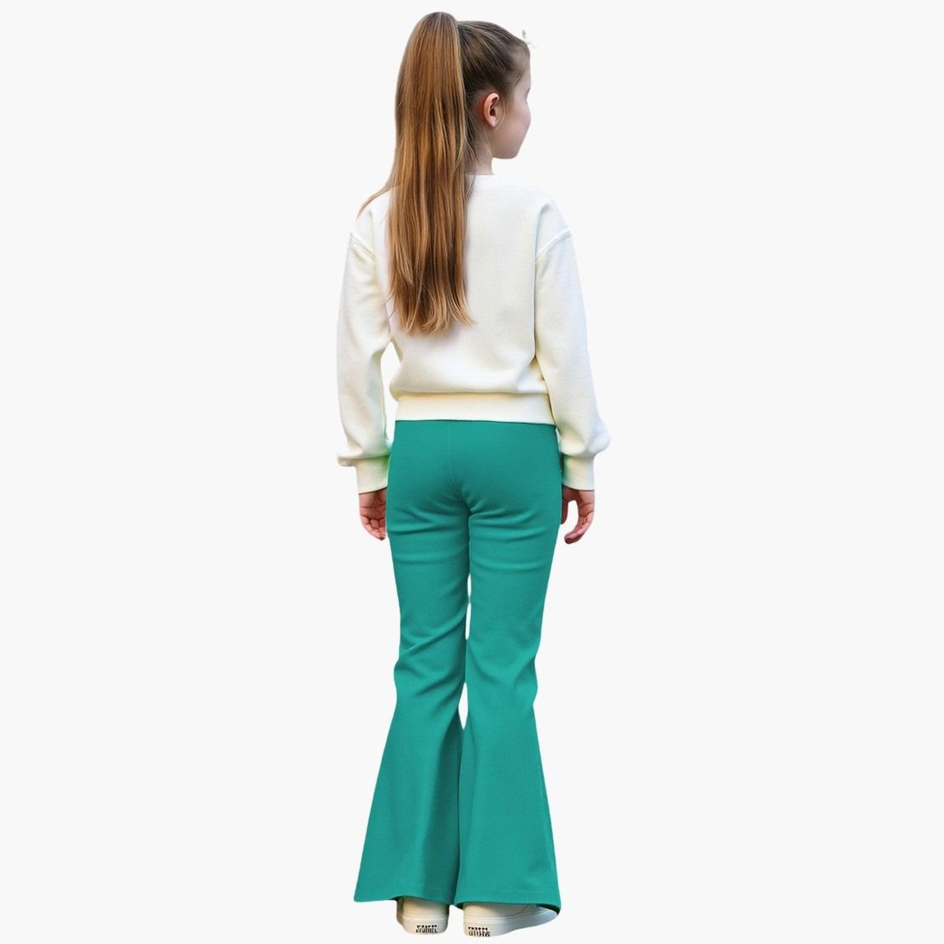 Take Two Teens Turtle Graphic Sweatshirt and Flare Pants Set-girls-clothing-setsandcoords-image-5
