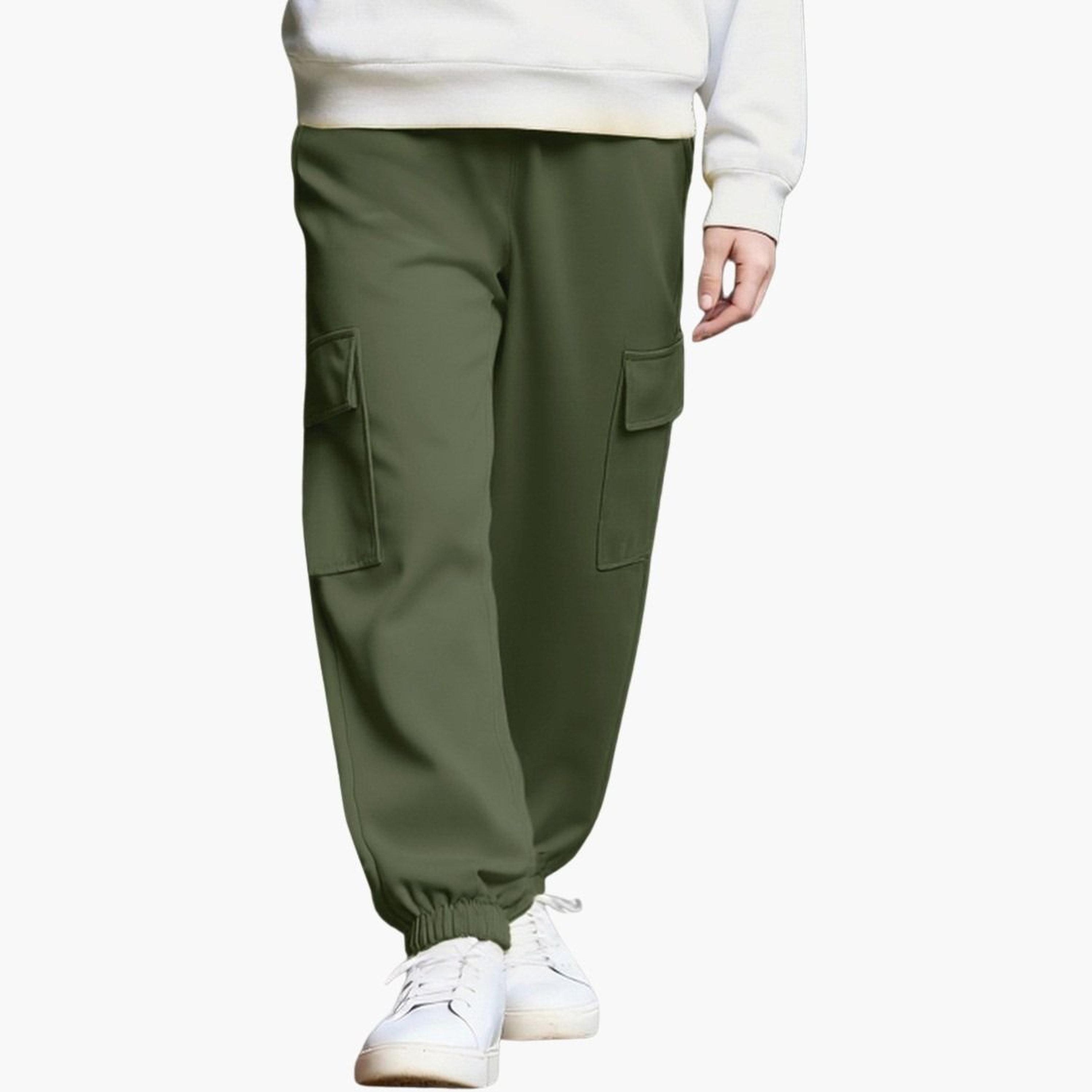 Take Two Teens Graphic Print Sweatshirt and Cargo Joggers Set-girls-clothing-setsandcoords-image-4