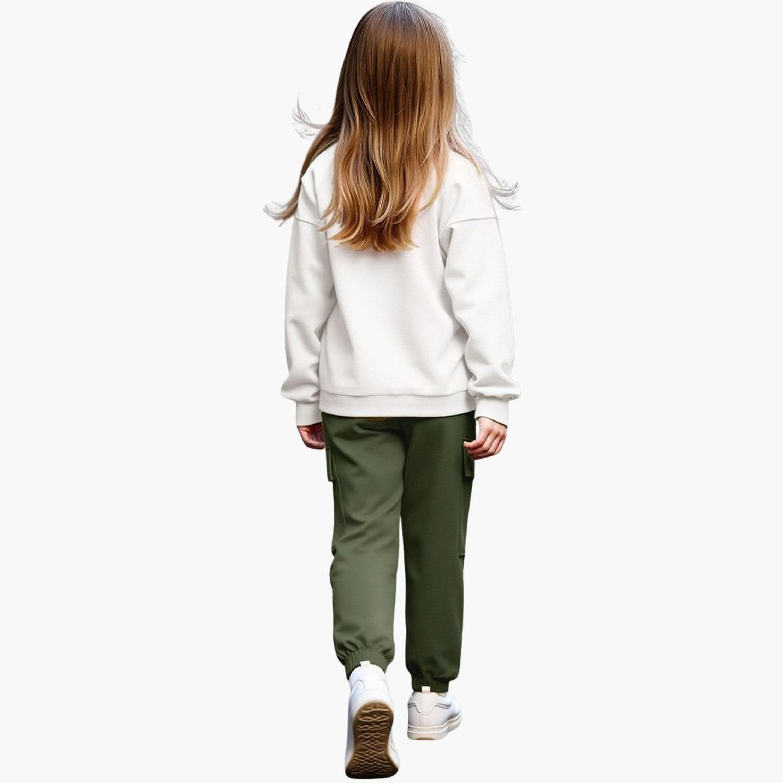 Take Two Teens Graphic Print Sweatshirt and Cargo Joggers Set-girls-clothing-setsandcoords-image-5