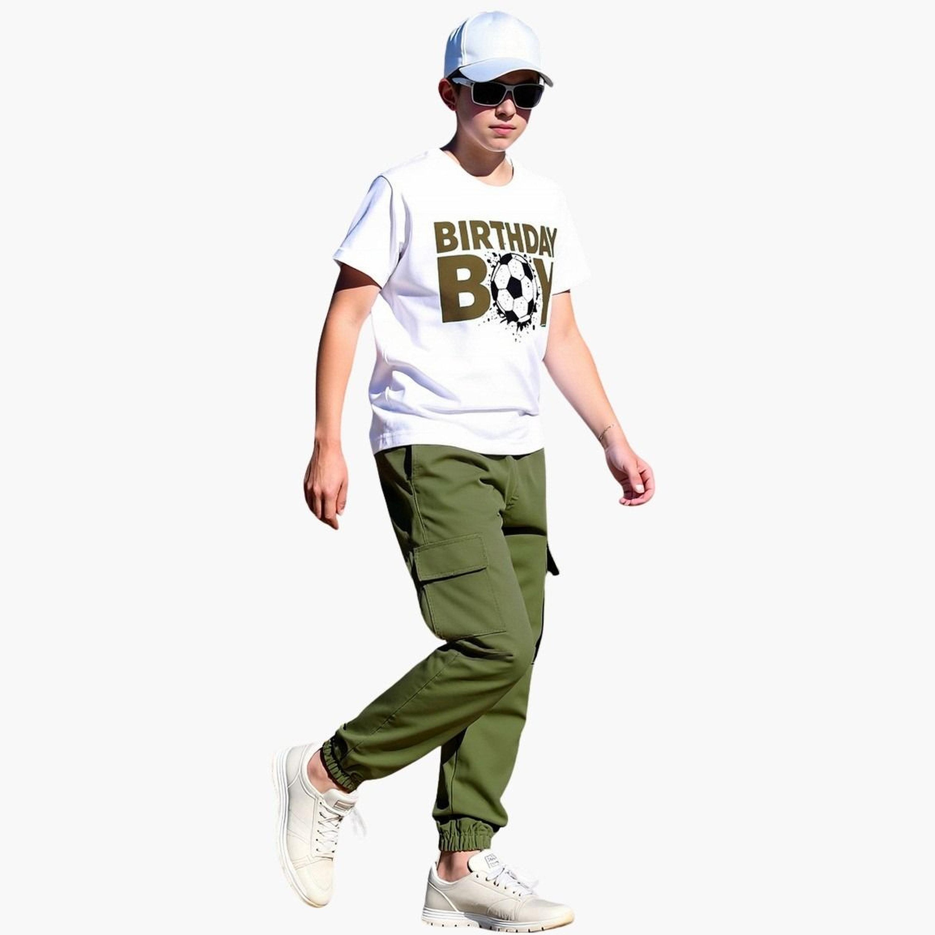 Take Two Teens Bday Graphic T-Shirt and Cargo Joggers-boys-clothing-setsandcoords-image-2