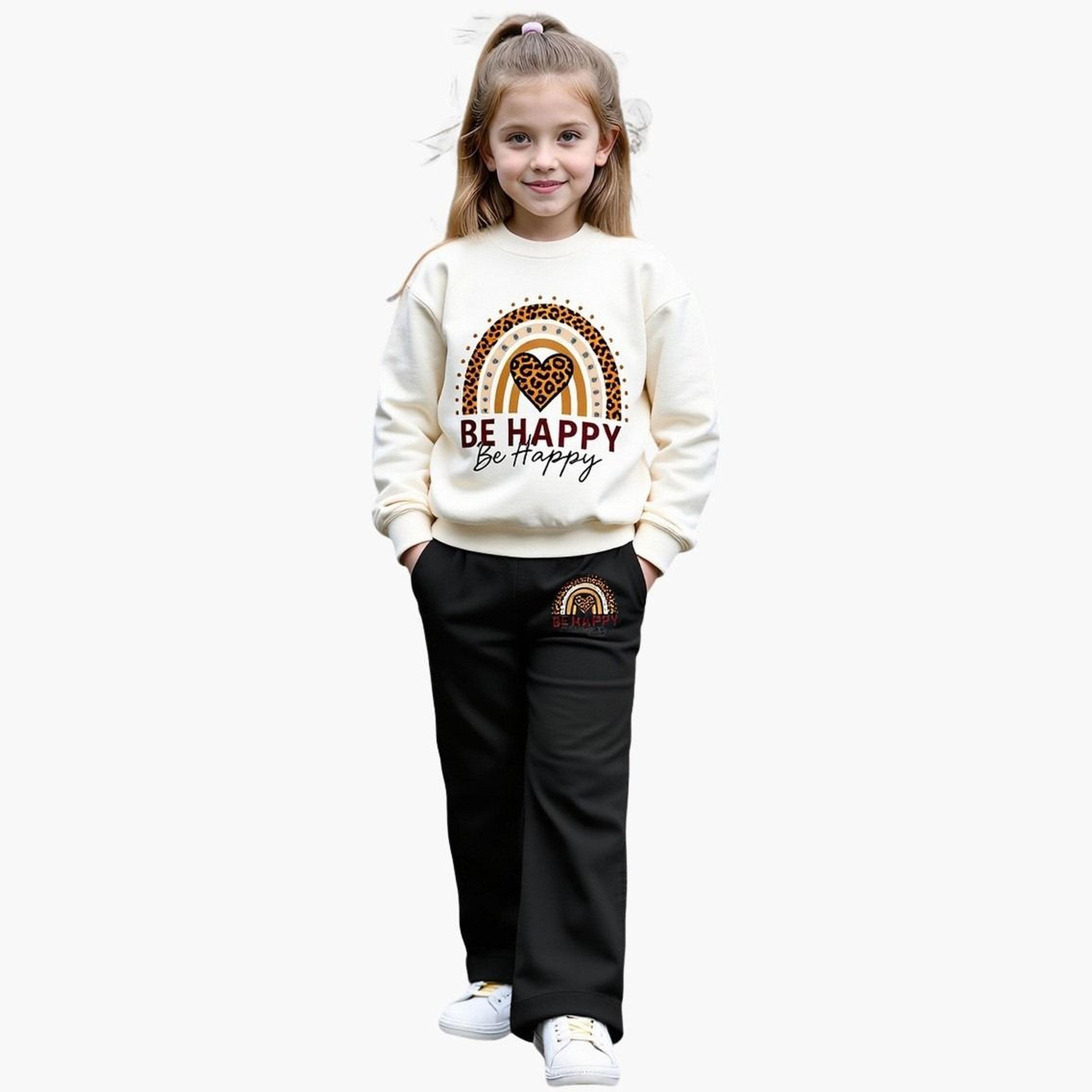 تيك تو - طقم سويت شيرت وبنطال جرافيكي للمراهقين-girls-clothing-setsandcoords-image-2