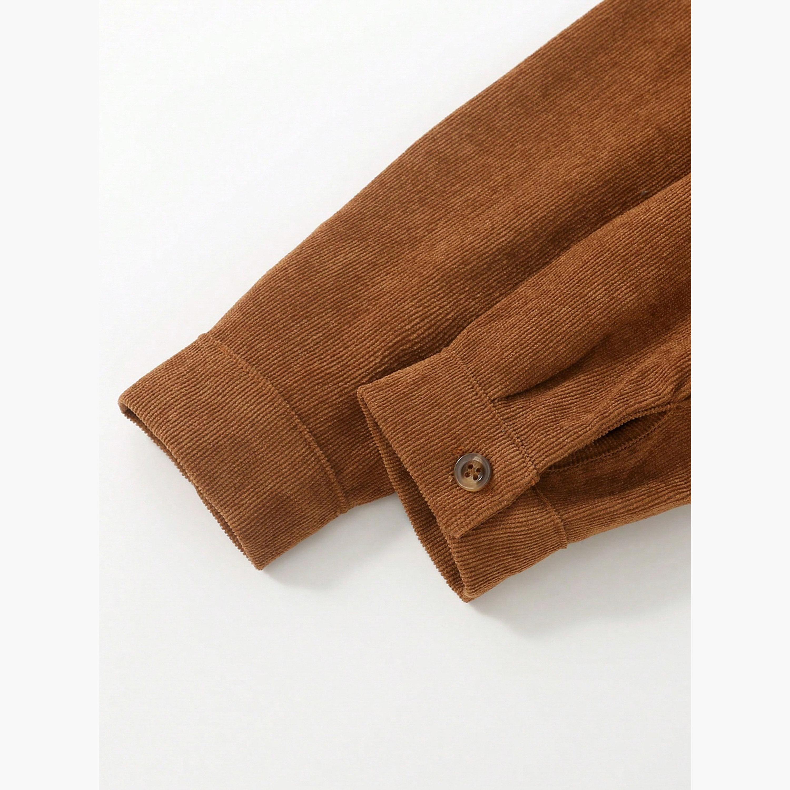Take Two Solid Round Neck Long Sleeves Boy's Button Through Jacket-boys-clothing-jacketsandcoats-image-6