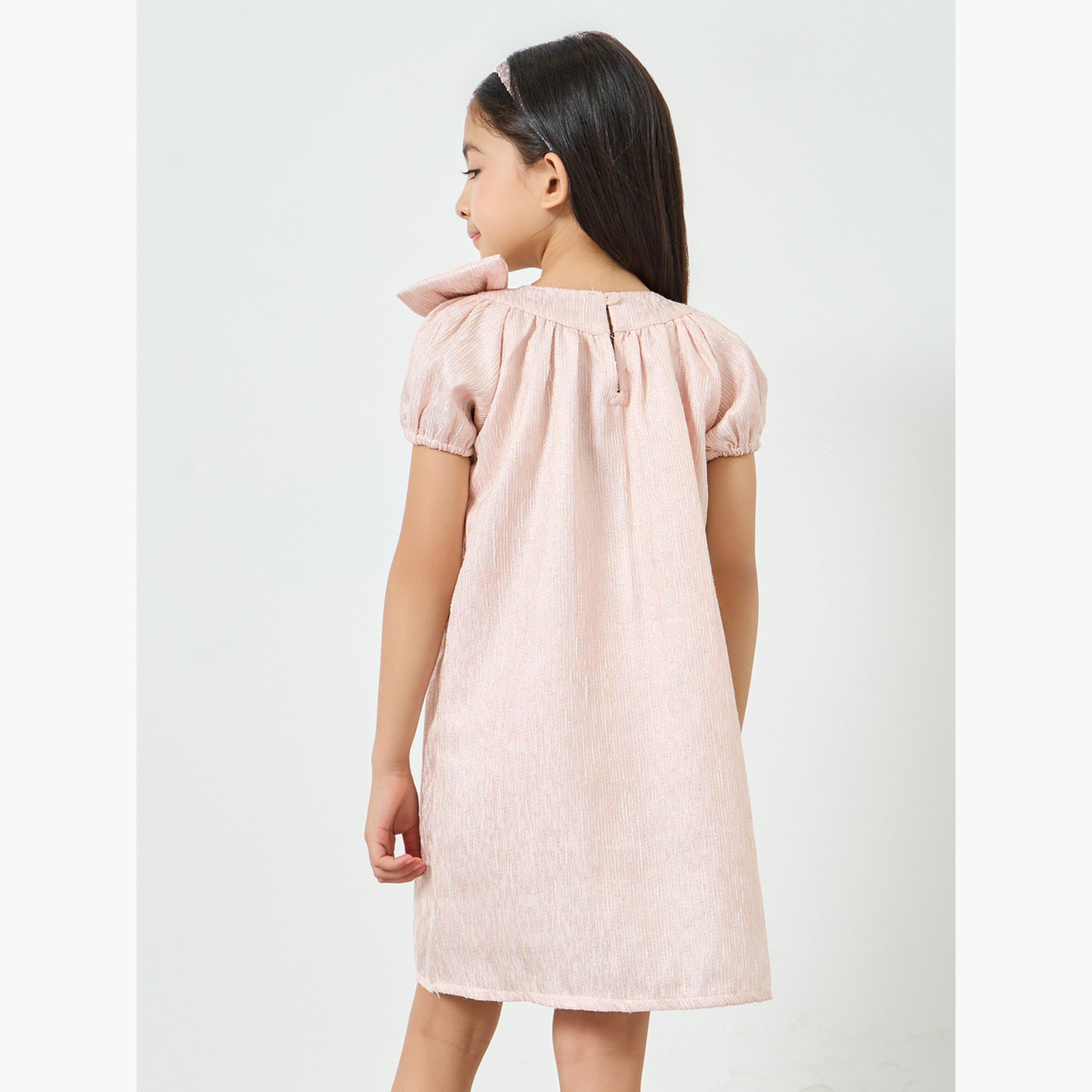 فستان بحافة واسعة وتفاصيل فيونكة-girls-clothing-dressesandjumpsuits-image-3