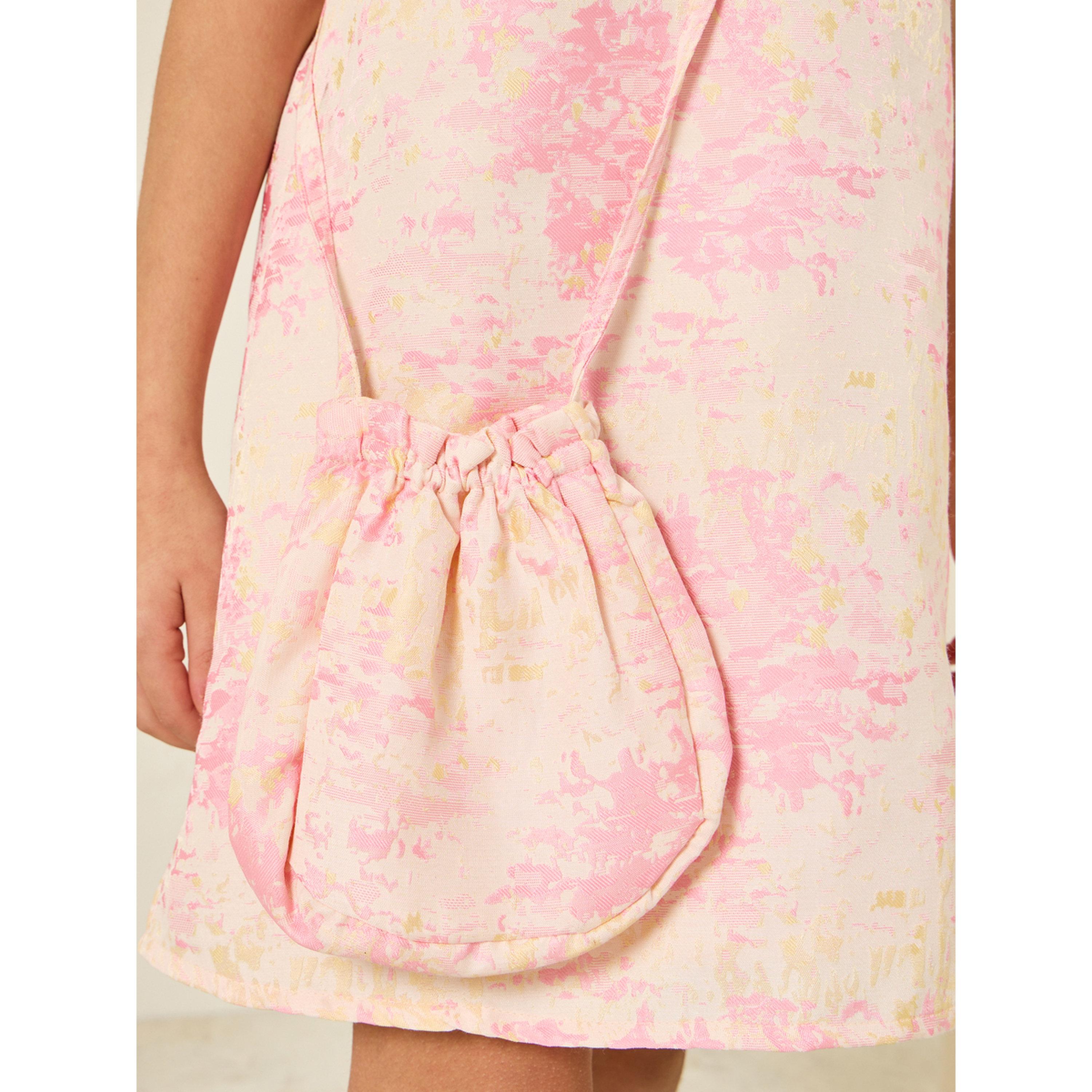 فستان جاكار مع حقيبة كتف-girls-clothing-dressesandjumpsuits-image-4