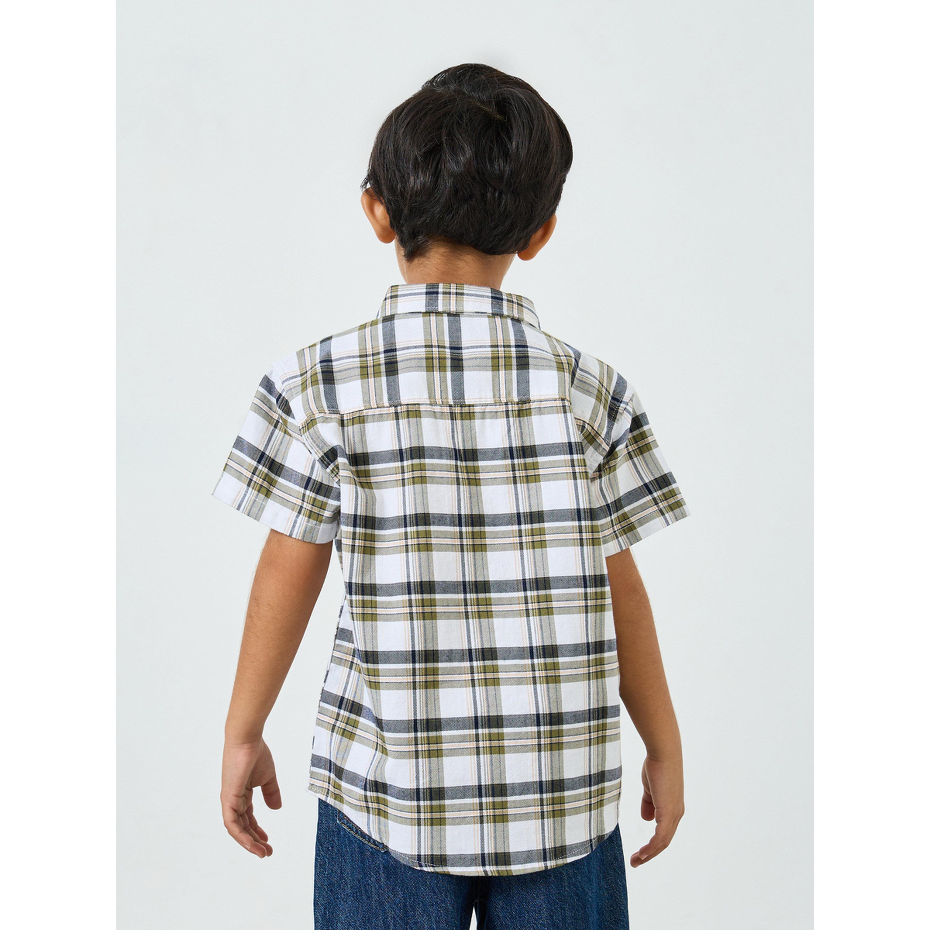 قميص أولادي قطن كاروهات-boys-clothing-shirts-image-4