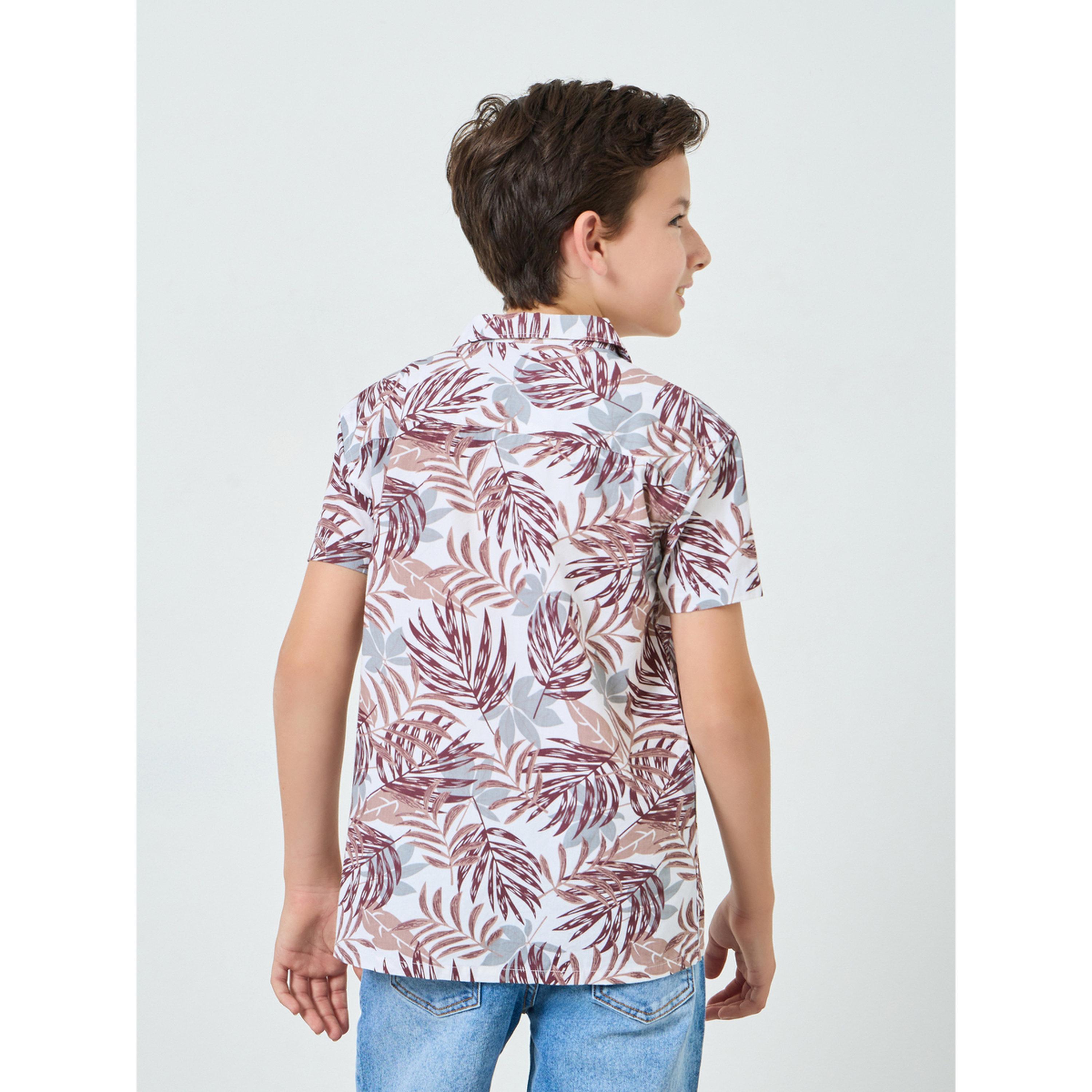 Styli Boys Printed Short Sleeve Shirt-boys-clothing-shirts-image-5