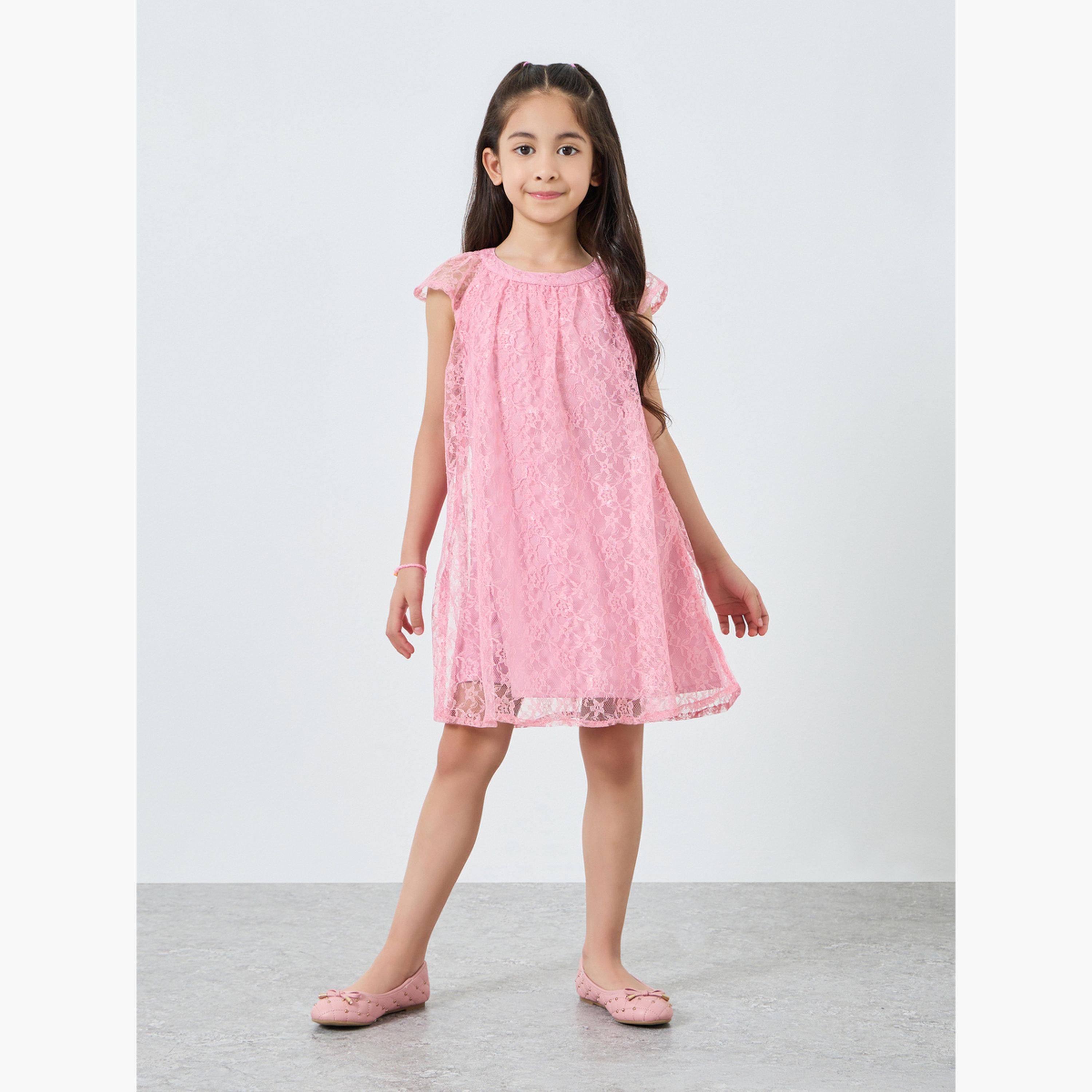 فستان بحافة واسعة ودانتيل-girls-clothing-dressesandjumpsuits-image-2