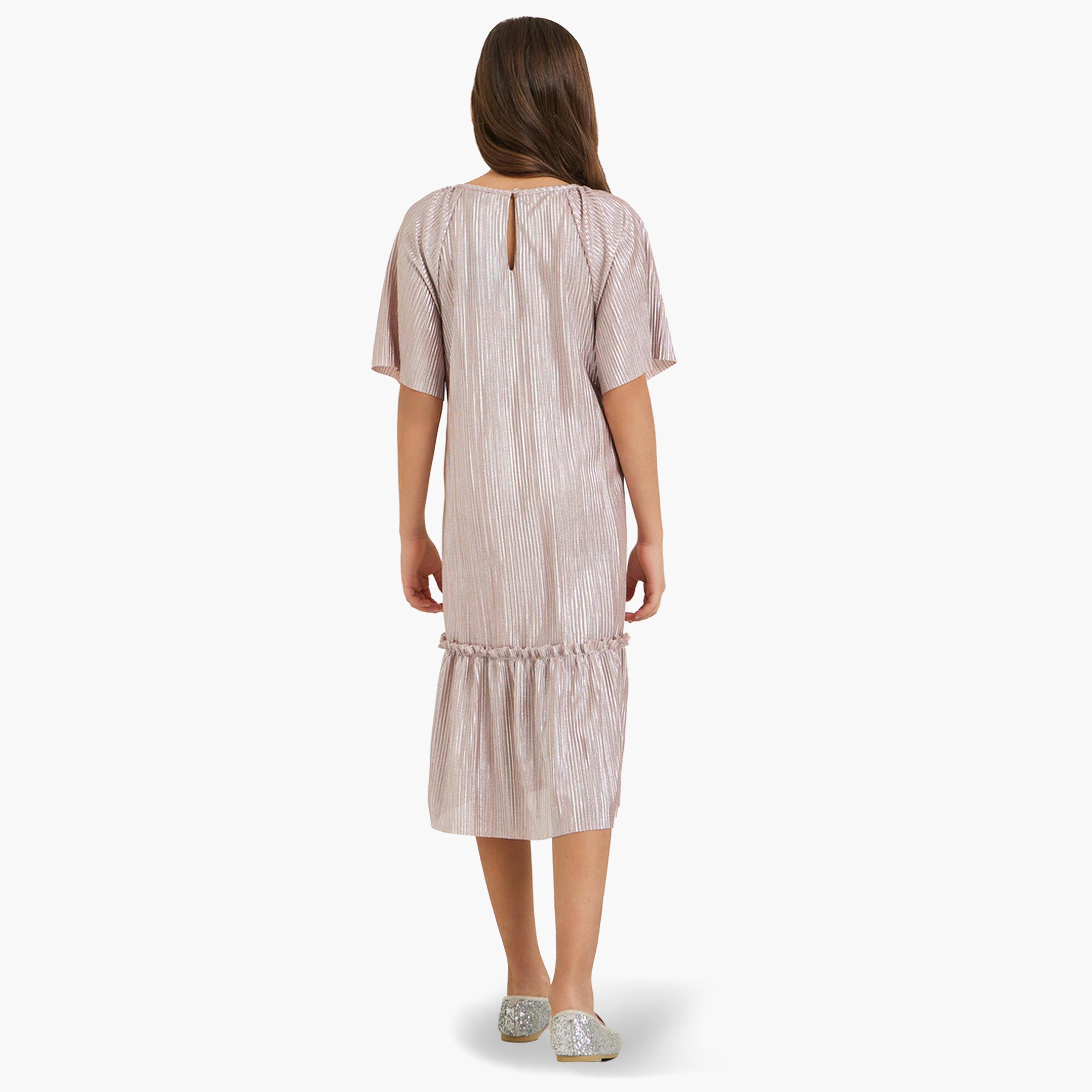 فستان بليسيه بخصر منخفض-girls-clothing-dressesandjumpsuits-image-3