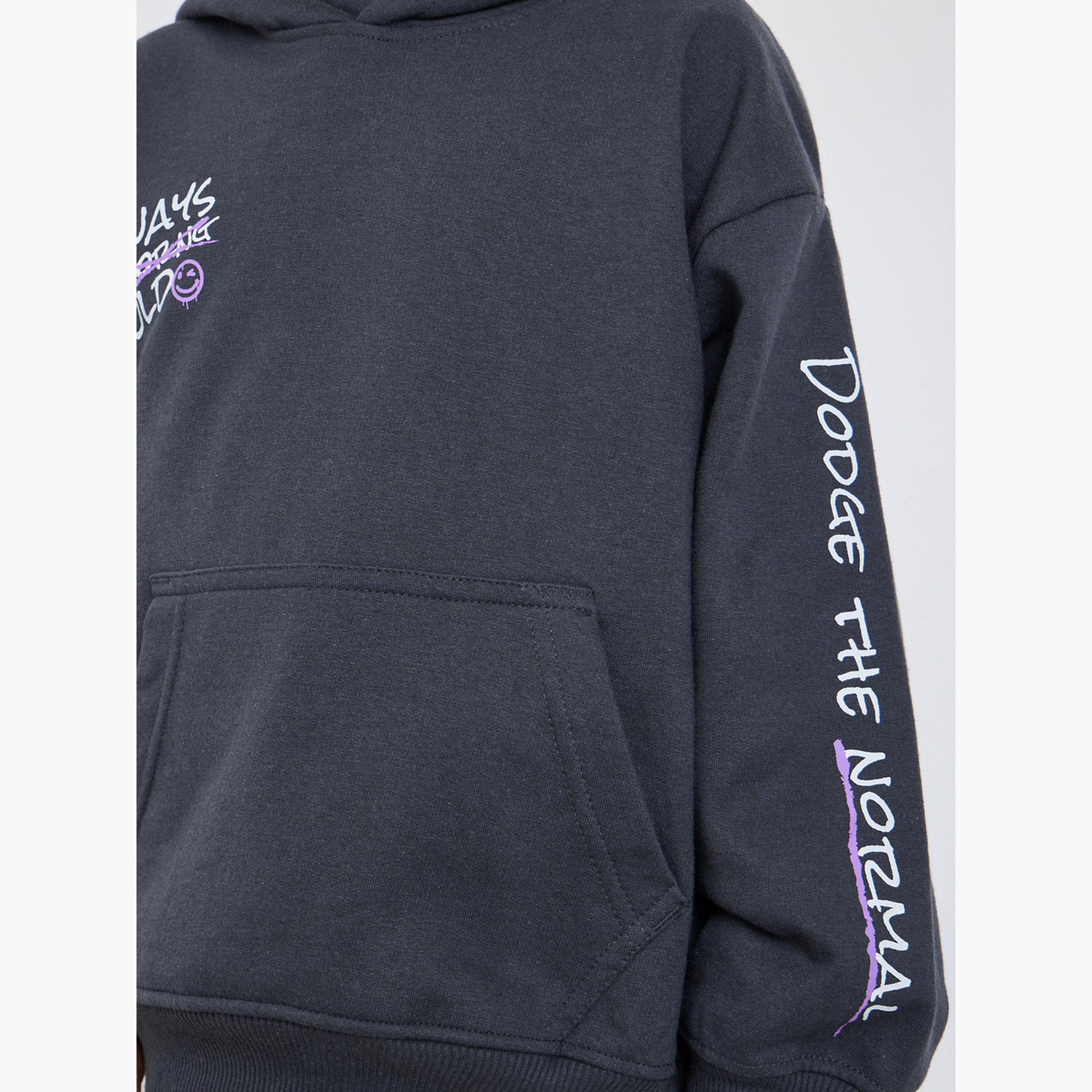 هودي قطني بطبعة شعار-boys-clothing-sweatshirts-image-3