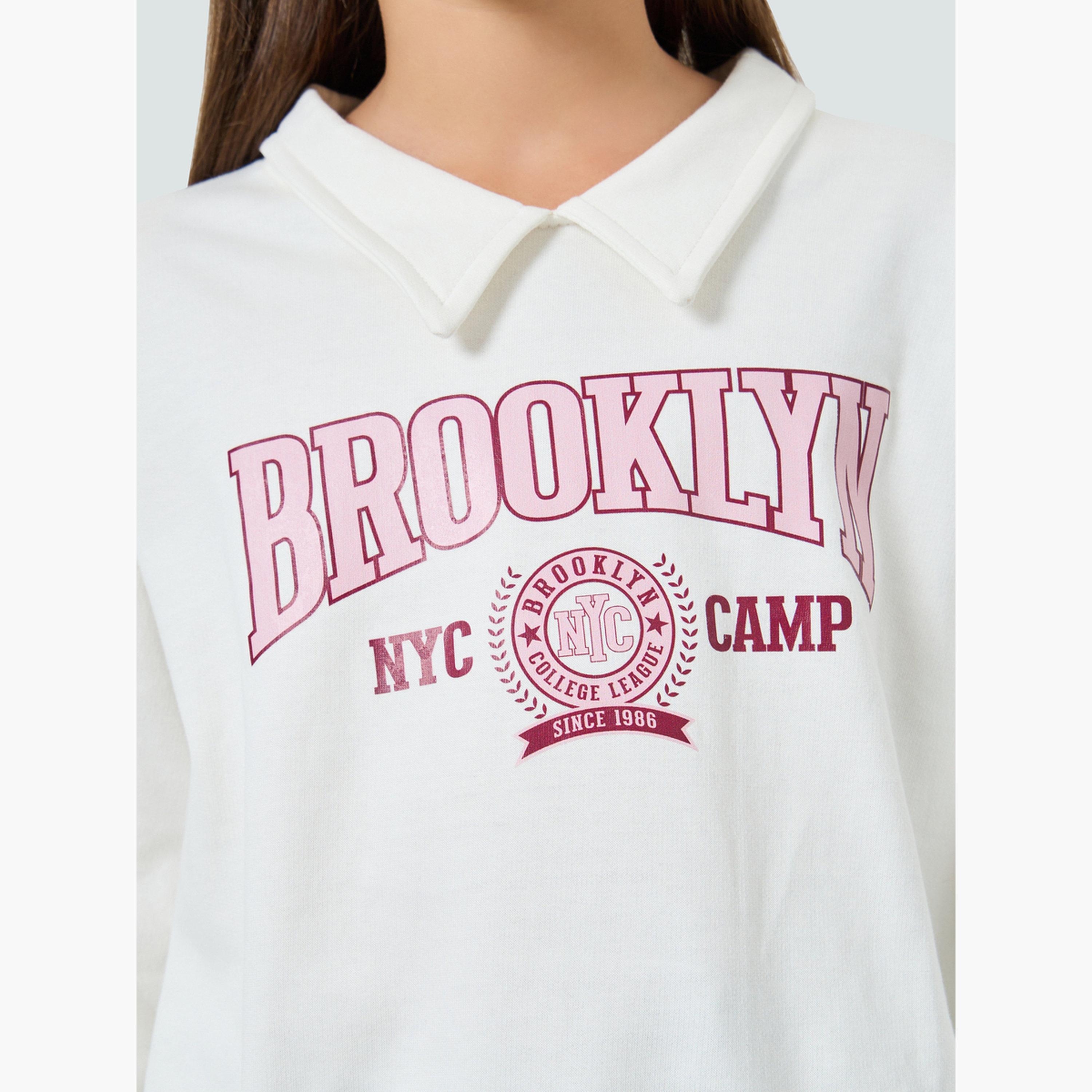 سويت شيرت بطبعة جرافيك-girls-clothing-sweatshirts-image-4