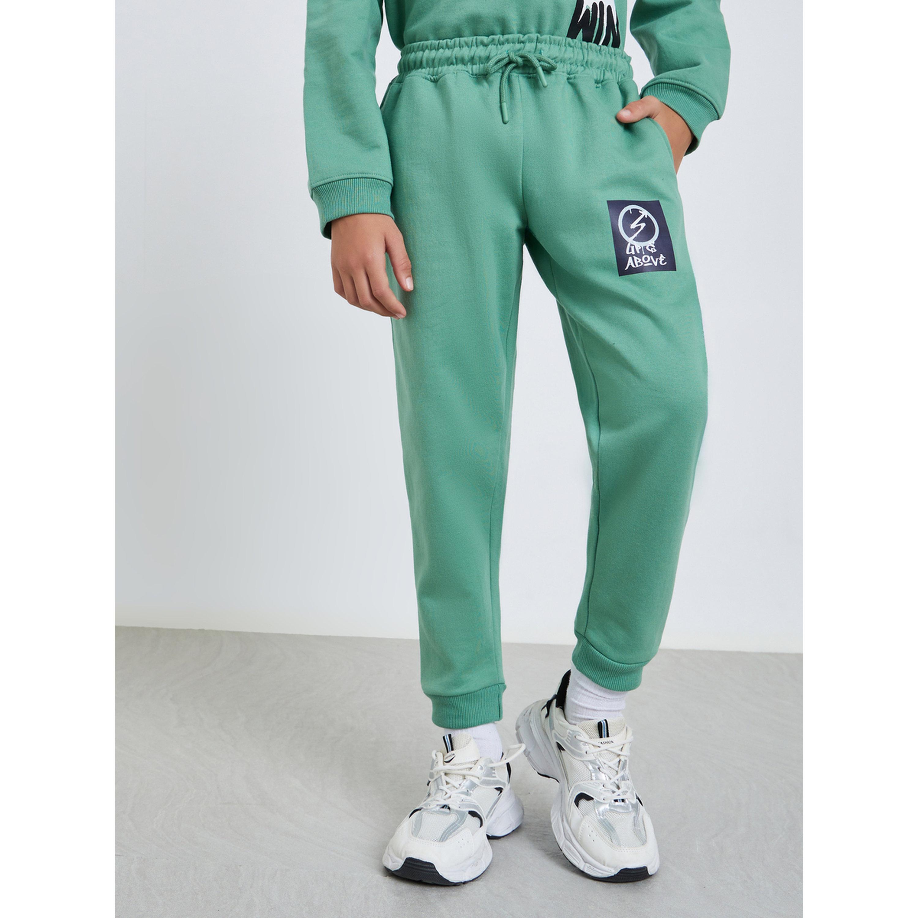 جوغر قطن بقصة مريحة للأطفال-boys-clothing-bottoms-joggersandtrackpants-image-1