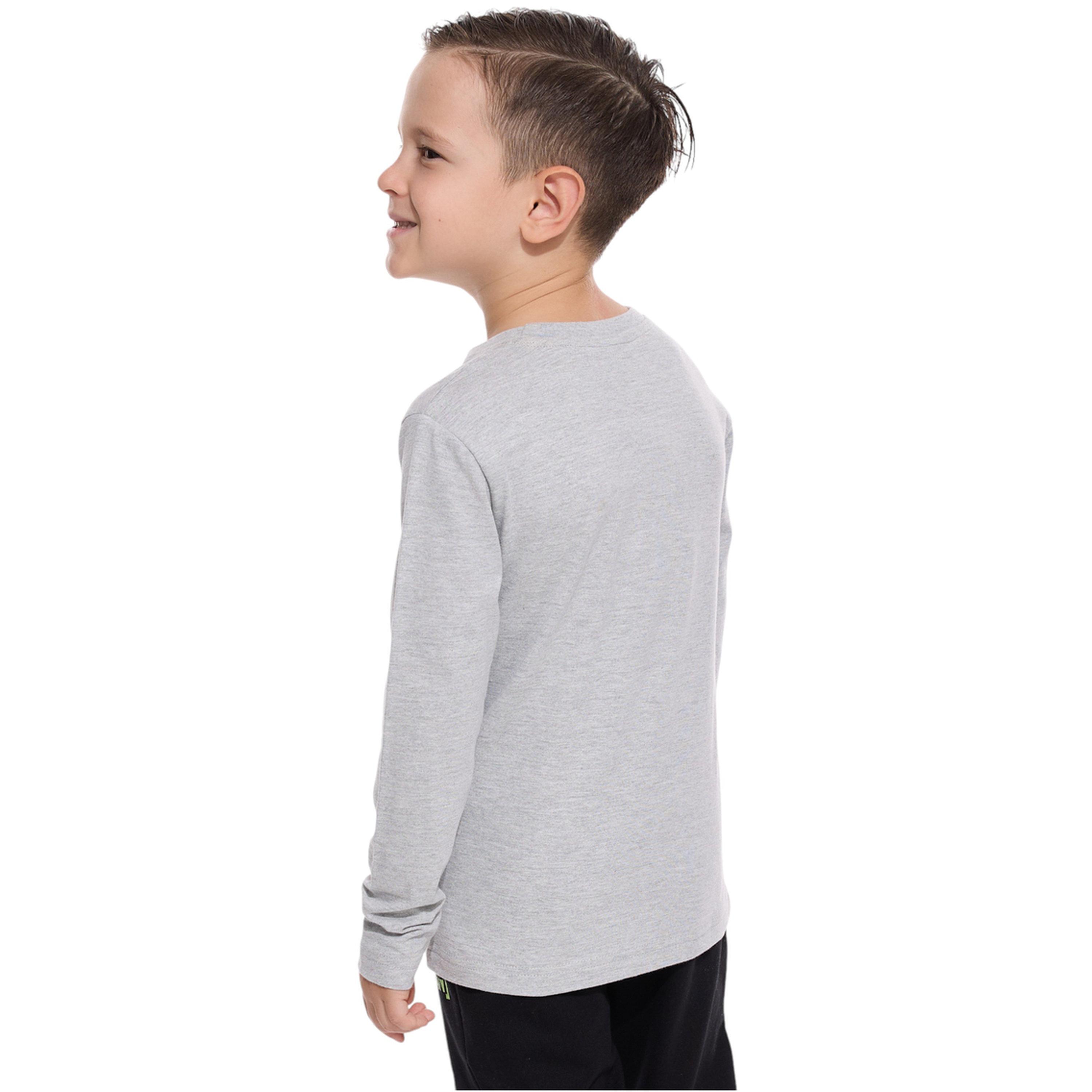 Victor and Jane X Styli Boys Grey Mountain Print Long Sleeve T-Shirt-boys-clothing-sweatshirts-image-4