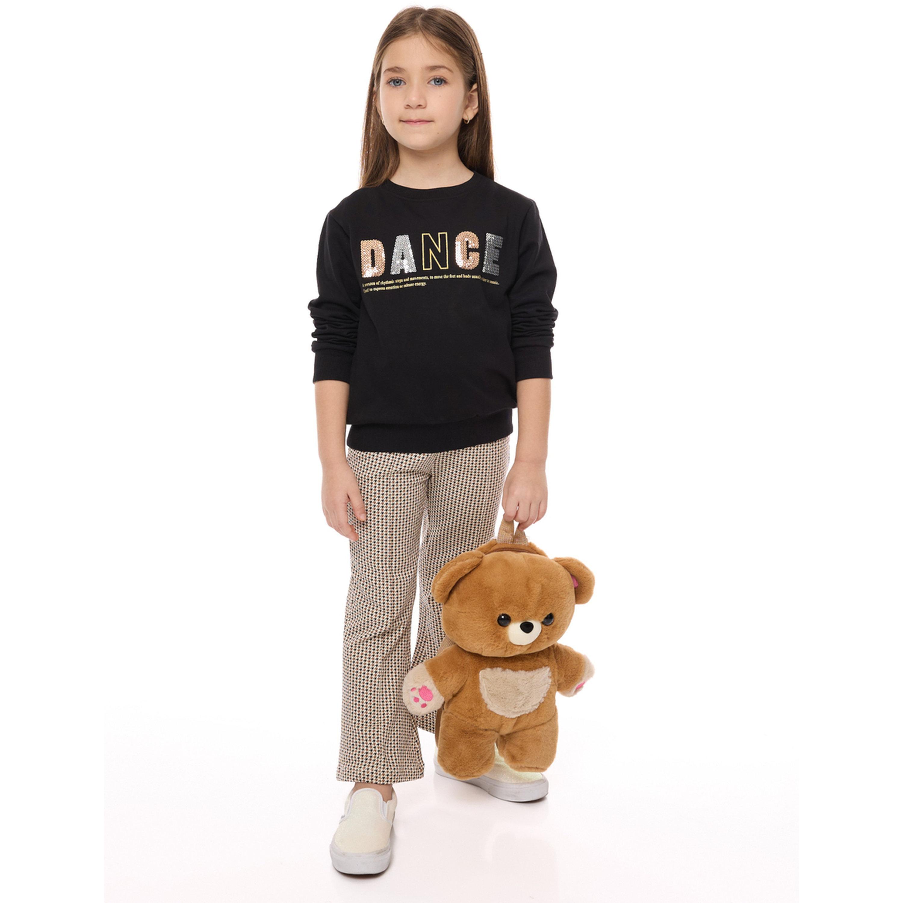 Victor and Jane X Styli Girls Black Embellished Sweatshirt-girls-clothing-sweatshirts-image-2
