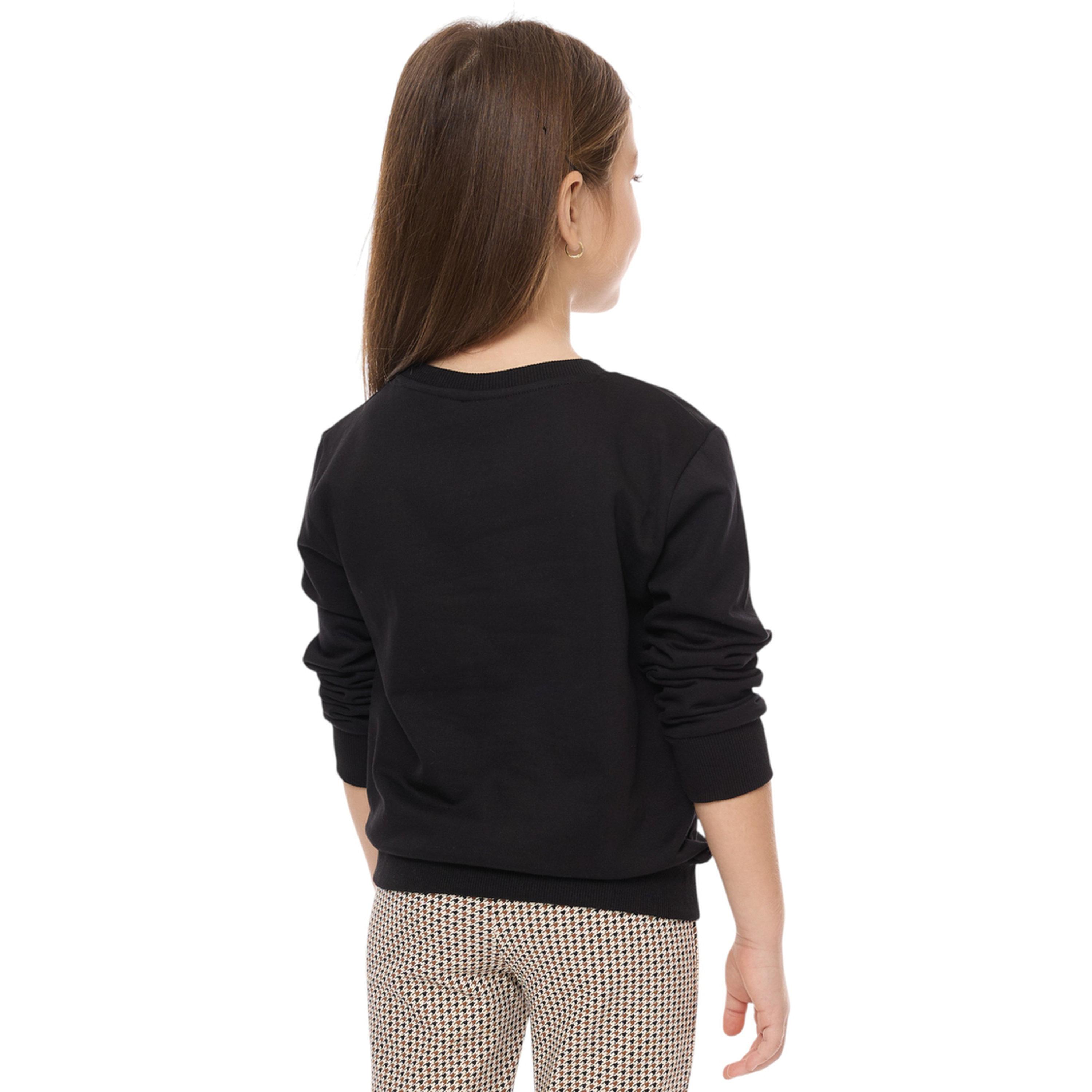 Victor and Jane X Styli Girls Black Embellished Sweatshirt-girls-clothing-sweatshirts-image-3