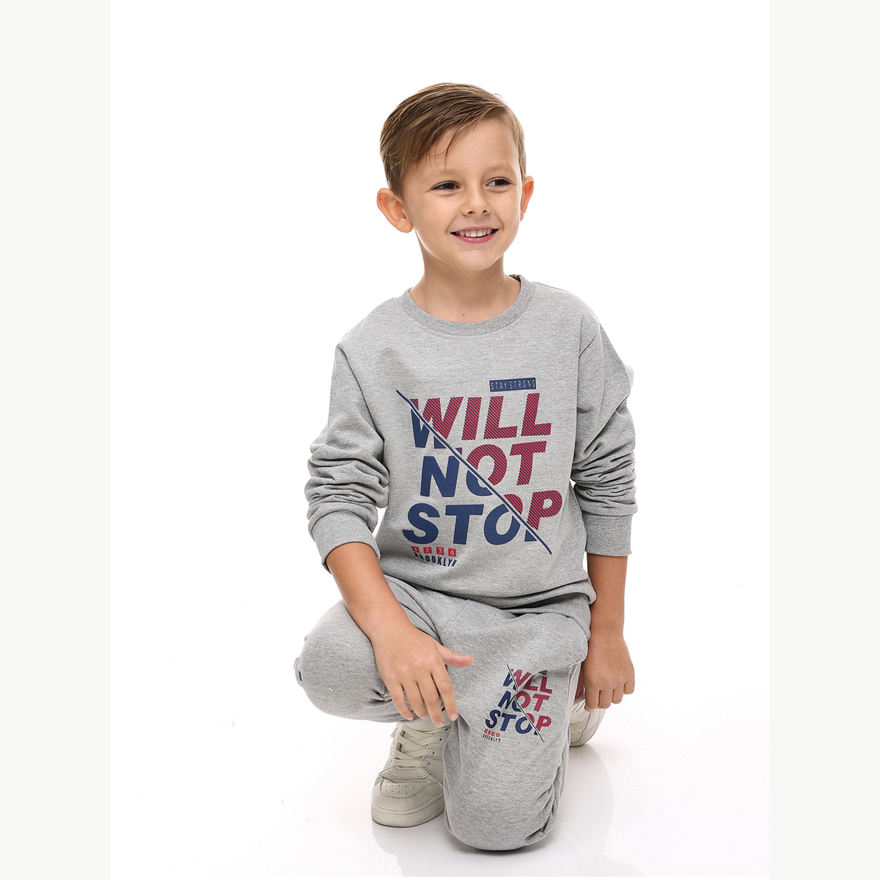 Victor and Jane X Styli Boys Grey Graphic Sweatshirt and Joggers Set-boys-clothing-setsandcoords-image-4