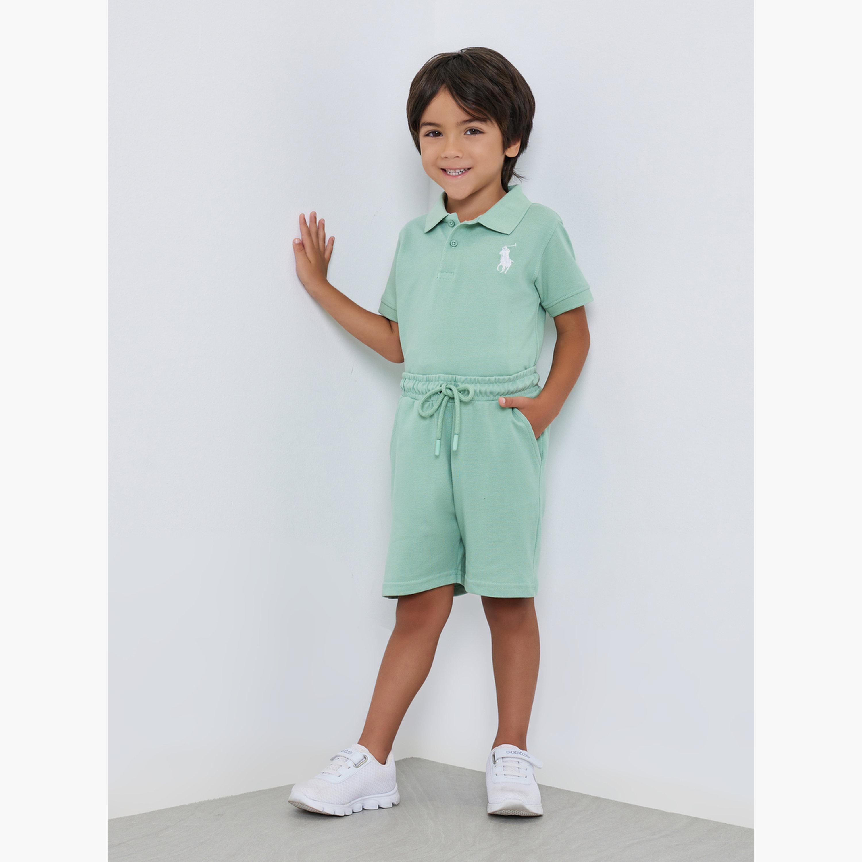 مجموعة من شورت وتيشيرت بياقة بولو-boys-clothing-setsandcoords-image-1